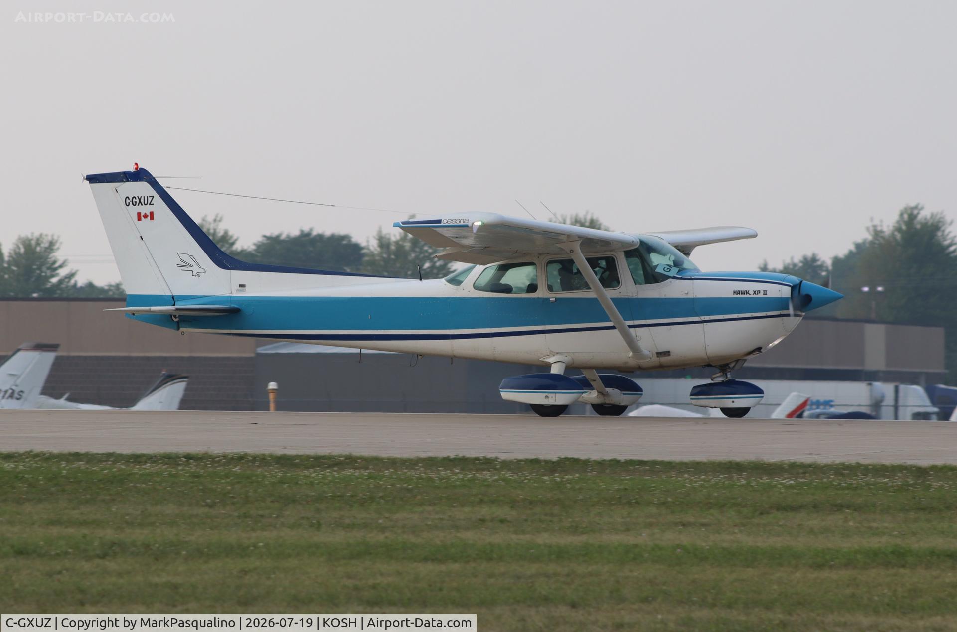 Aircraft C-GXUZ, 1977 Cessna R172K Hawk XP, c/n R1722073, Cessna R172K, at KOSH, photo by MarkPasqualino