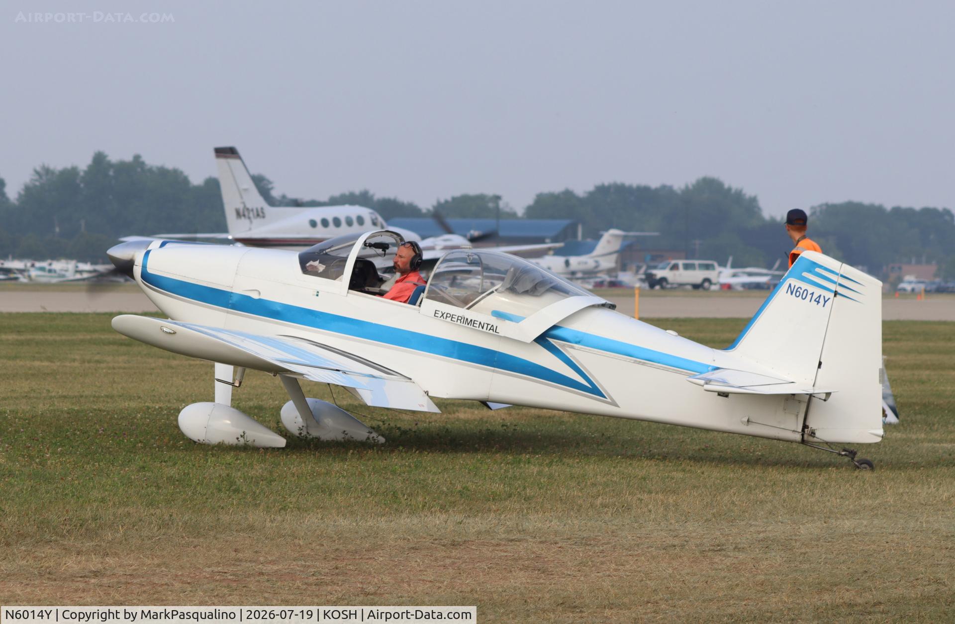 Aircraft N6014Y, 1997 Vans RV-6, c/n 24367, Vans RV-6, at KOSH, photo by MarkPasqualino