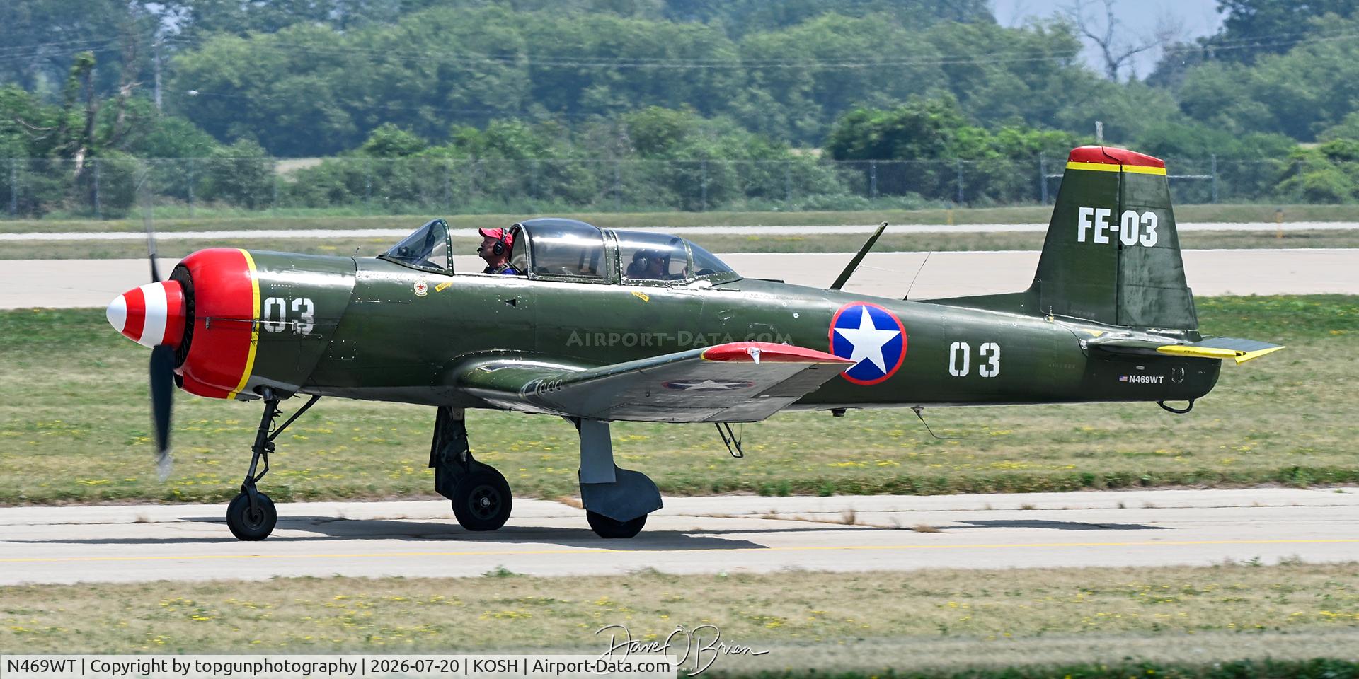 Aircraft N469WT, 1985 Nanchang CJ-6A, c/n 4132024, Oshkosh 26, at KOSH, photo by topgunphotography