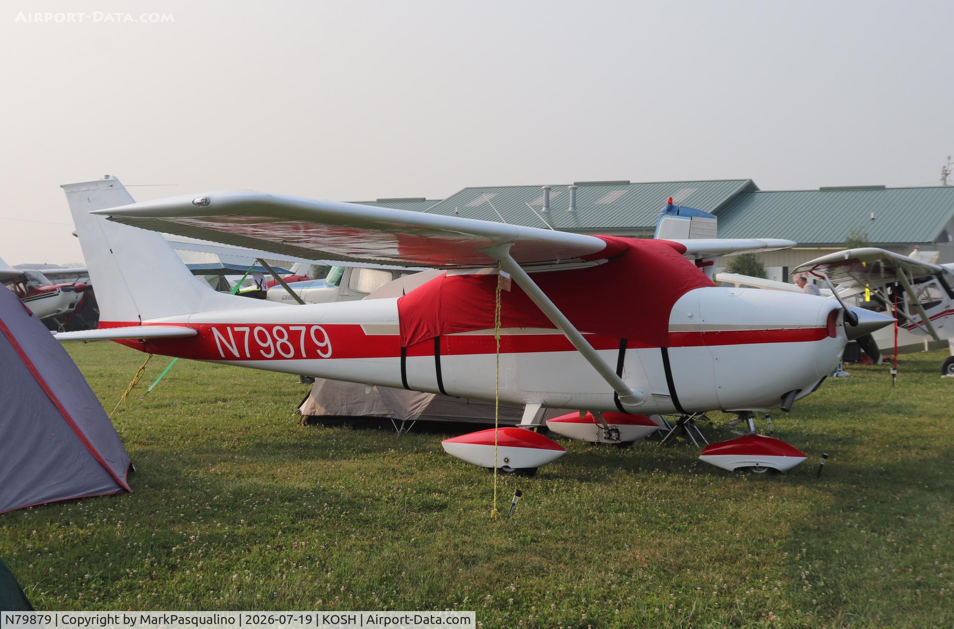 Aircraft N79879, 1969 Cessna 172K Skyhawk, c/n 17258214, Cessna 172K, at KOSH, photo by MarkPasqualino