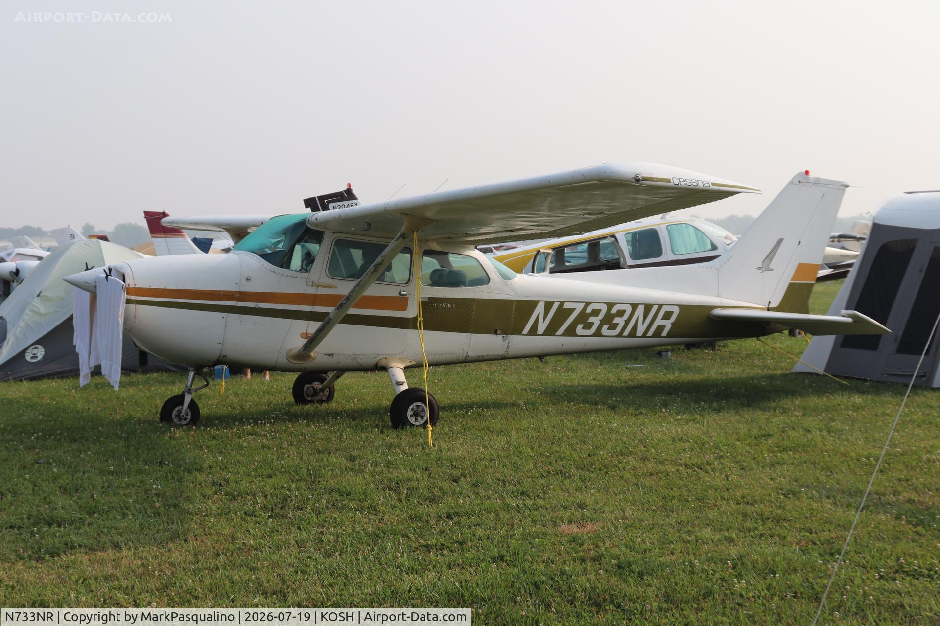 Aircraft N733NR, 1976 Cessna 172N, c/n 17268424, Cessna 172N, at KOSH, photo by MarkPasqualino