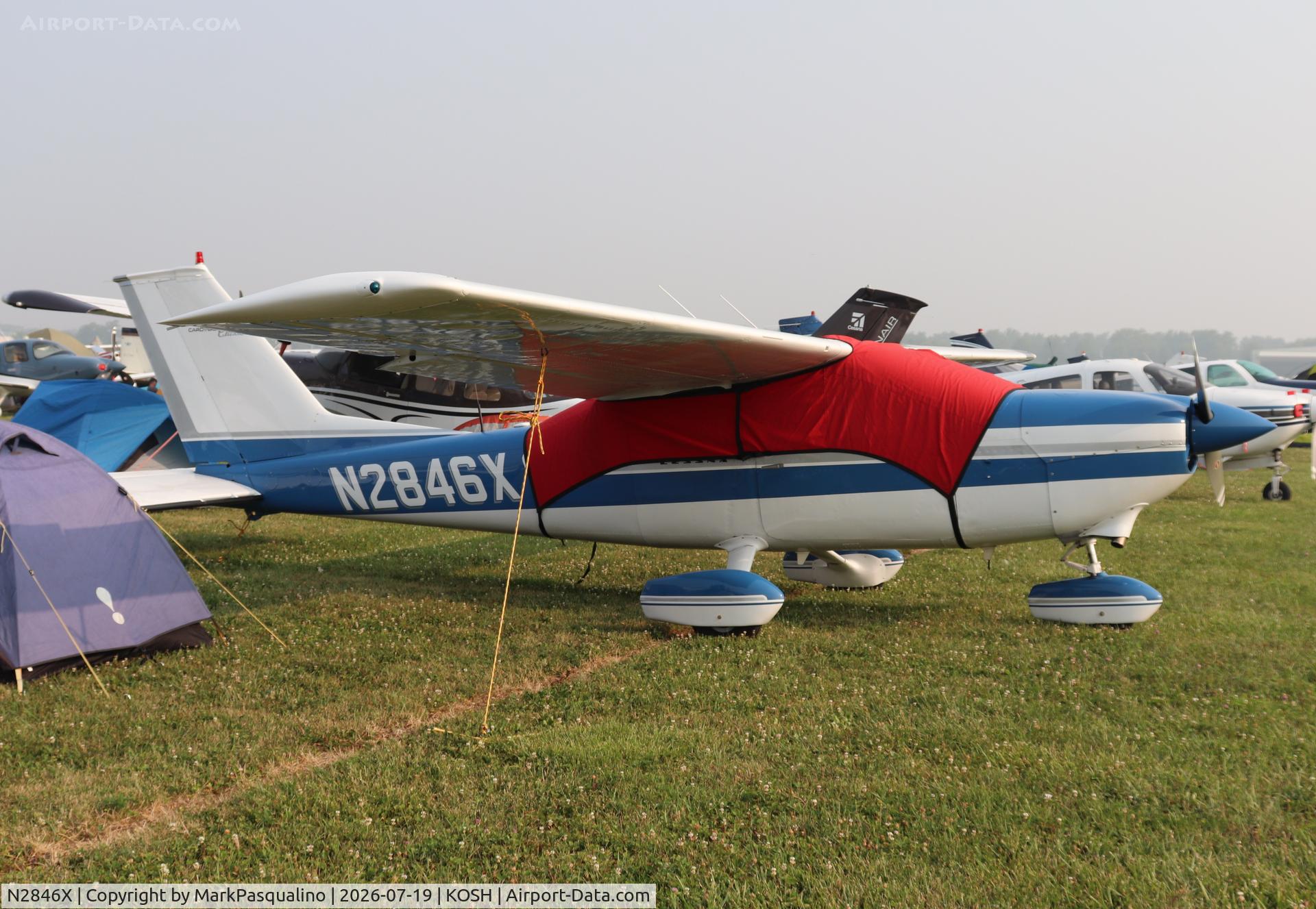 Aircraft N2846X, 1967 Cessna 177 Cardinal, c/n 17700246, Cessna 177, at KOSH, photo by MarkPasqualino
