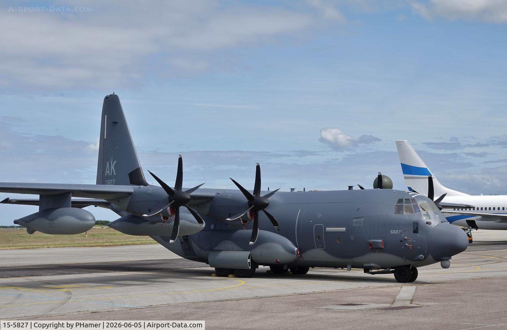 Aircraft 15-5827, 2017 Lockheed HC-130J Combat King II, c/n 5827, 82nd Anniversary of D-Day, photo by PHamer