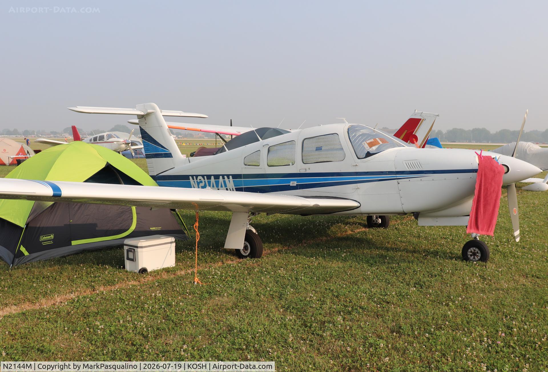 Aircraft N2144M, 1979 Piper PA-28RT-201T Arrow IV, c/n 28R-7931041, Piper PA-28RT-201T, at KOSH, photo by MarkPasqualino