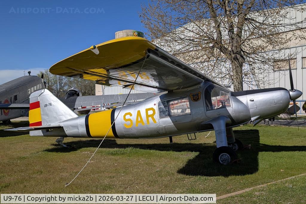 Aircraft U9-76, Dornier Do-27B-5, c/n 400, Preserved, at LECU, photo by micka2b