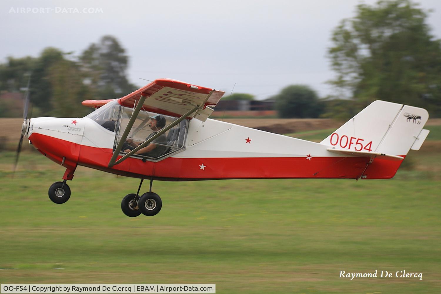 Aircraft OO-F54, 2007 Rans S-6ES Coyote II, c/n 09061769, At Amougies on 29-08-2026., at EBAM, photo by Raymond De Clercq