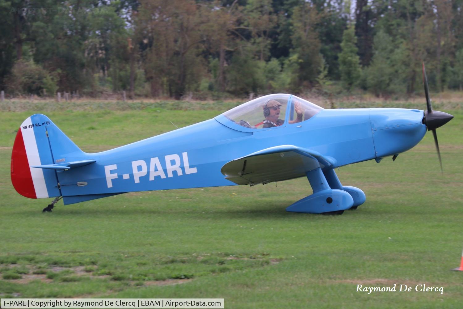Aircraft F-PARL, Nicollier HN-435RL, c/n 01, At Amougies on 29-08-2026., at EBAM, photo by Raymond De Clercq