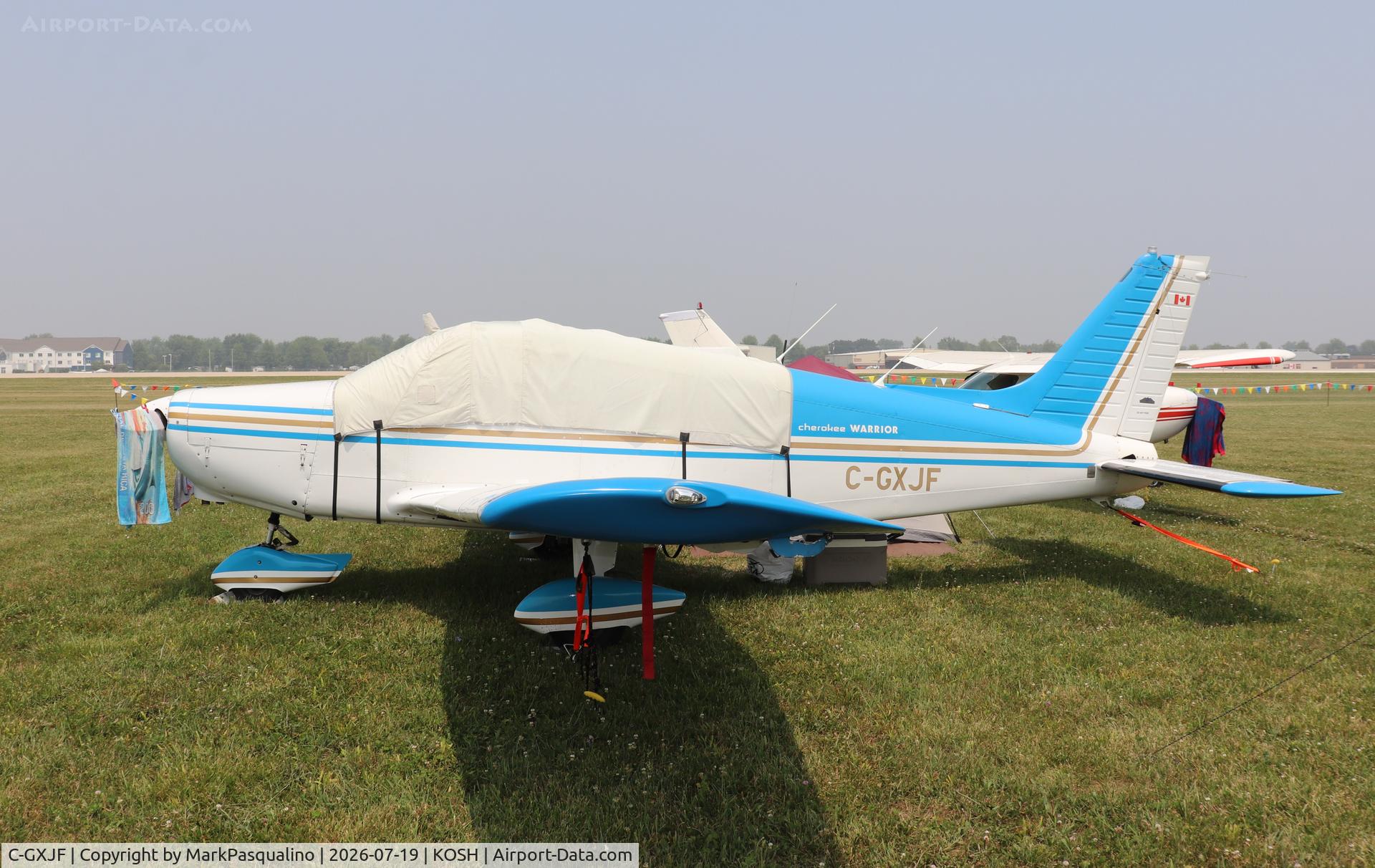 Aircraft C-GXJF, 1974 Piper PA-28-151, c/n 287415330, Piper PA-28-151, at KOSH, photo by MarkPasqualino