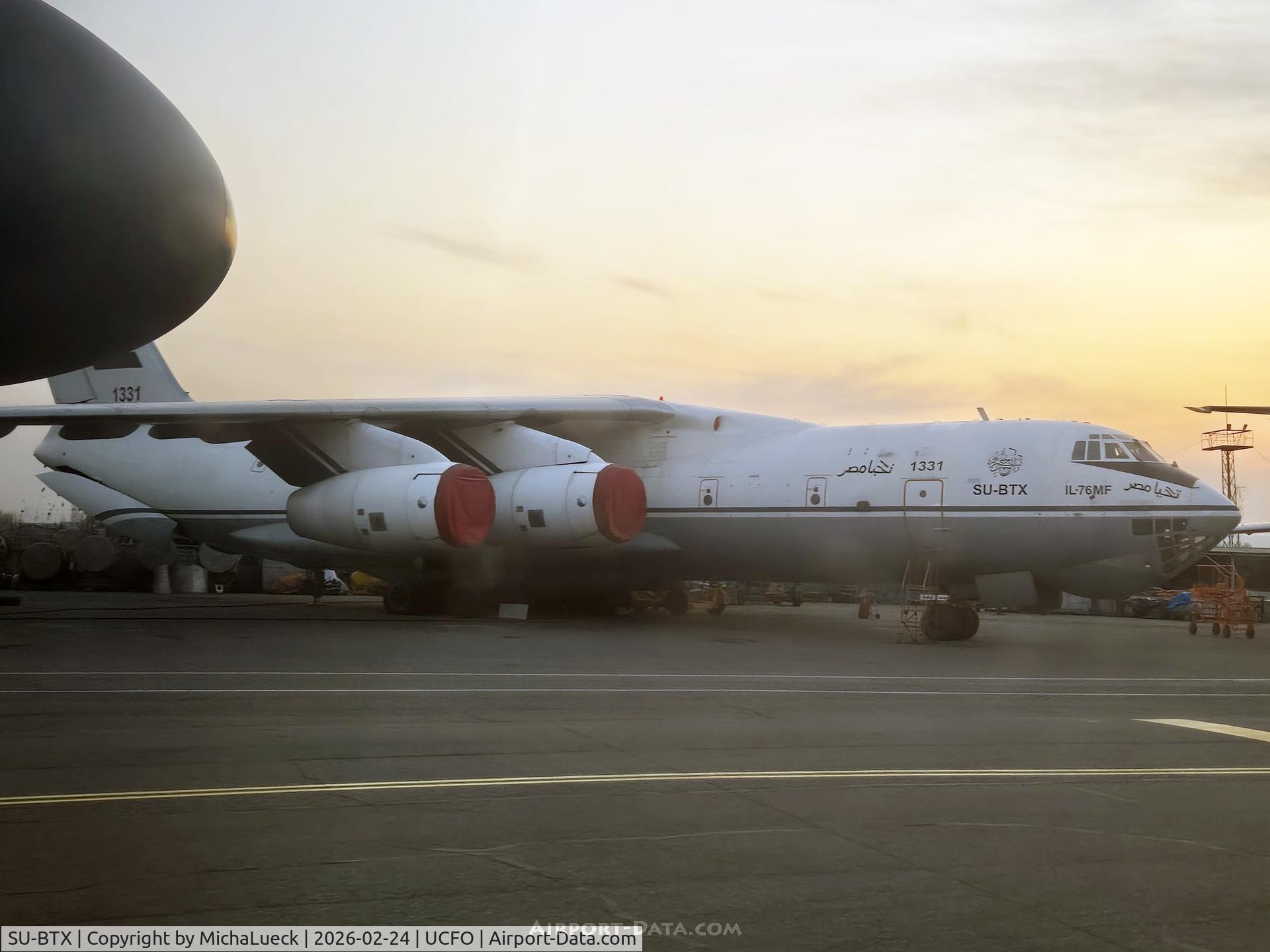 Aircraft SU-BTX, 2011 Ilyushin Il-76MF, c/n 1063421724, At Osh, Kyrgyzstan, at UCFO, photo by MichaLueck