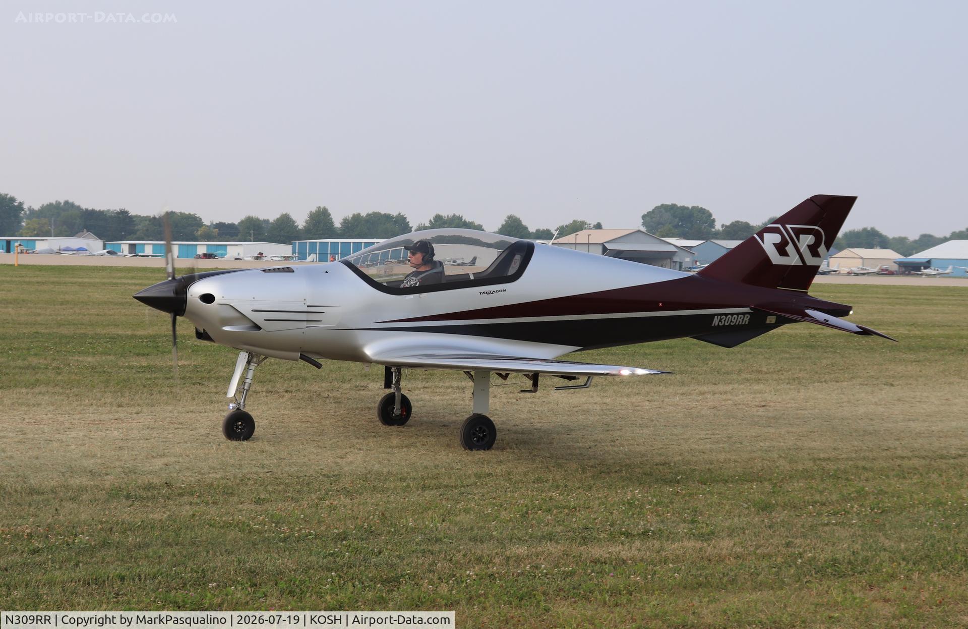 Aircraft N309RR, 2023 Pelegrin Tarragon, c/n TR202309036, Pelegrin Tarragon, at KOSH, photo by MarkPasqualino