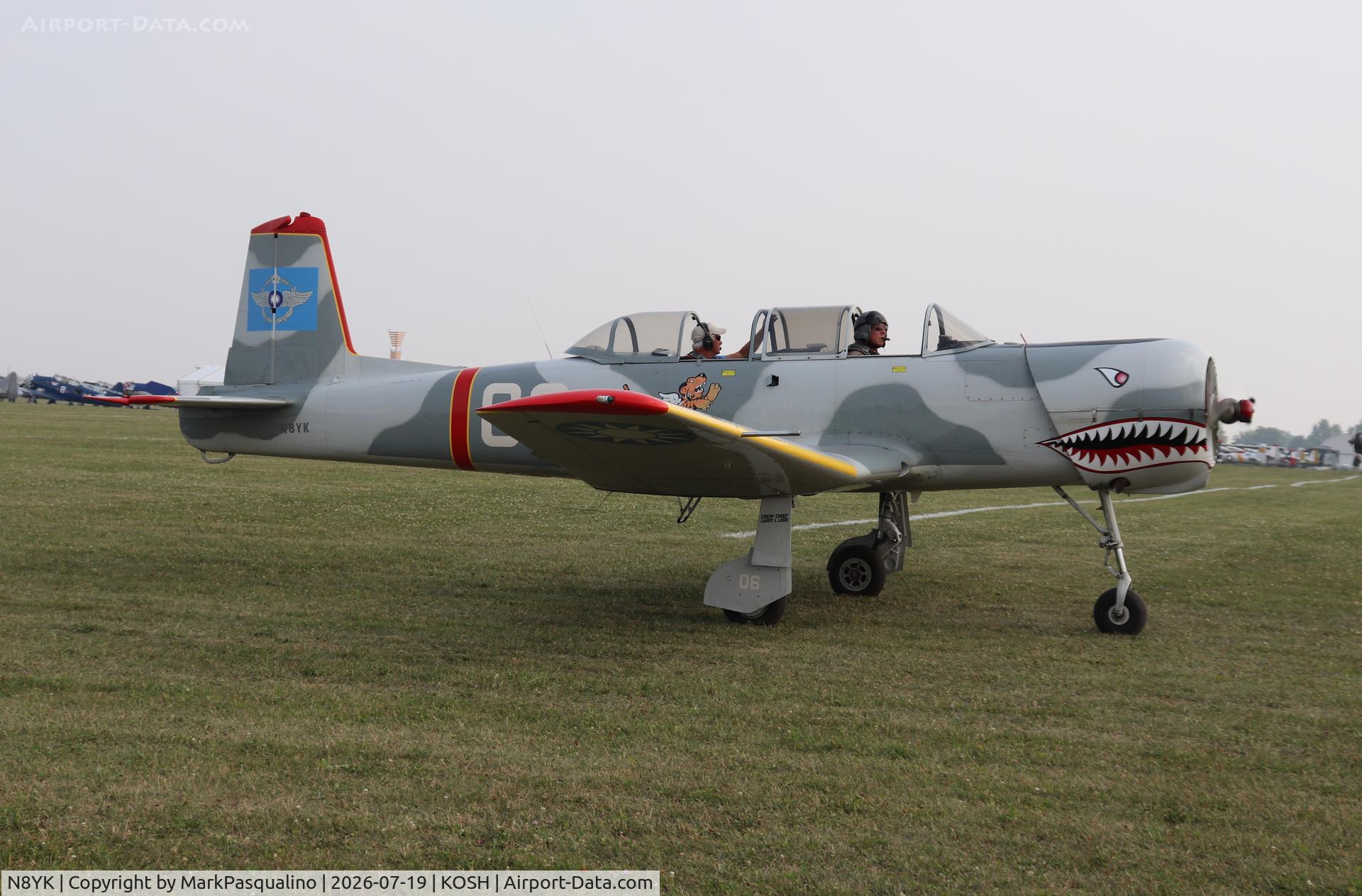Aircraft N8YK, 1973 Nanchang CJ-6, c/n 2851276, Nanchang CJ-6, at KOSH, photo by MarkPasqualino