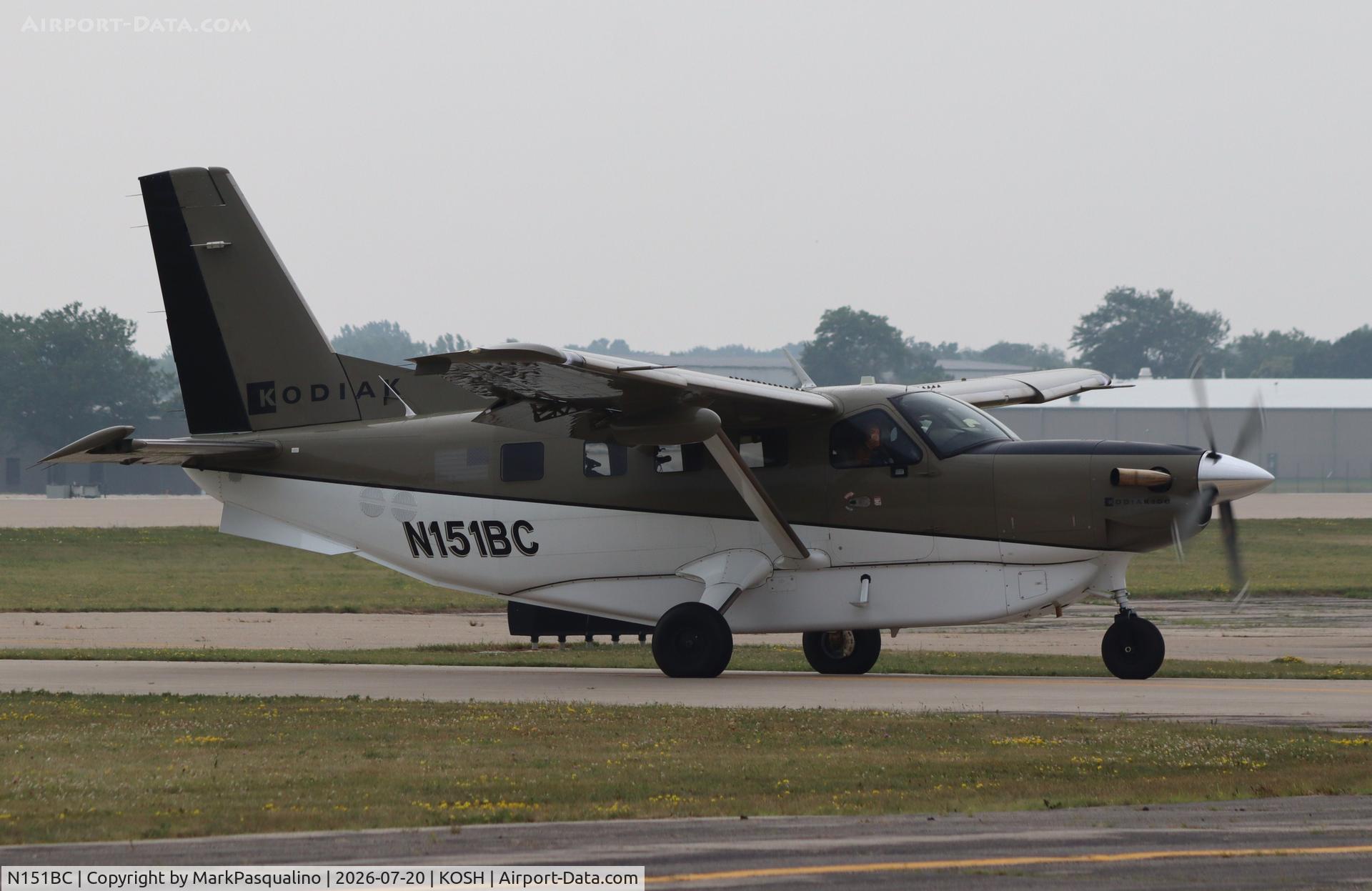 Aircraft N151BC, 2020 Kodiak Aircraft Kodiak 100, c/n 100-0289, Kodiak 100, at KOSH, photo by MarkPasqualino
