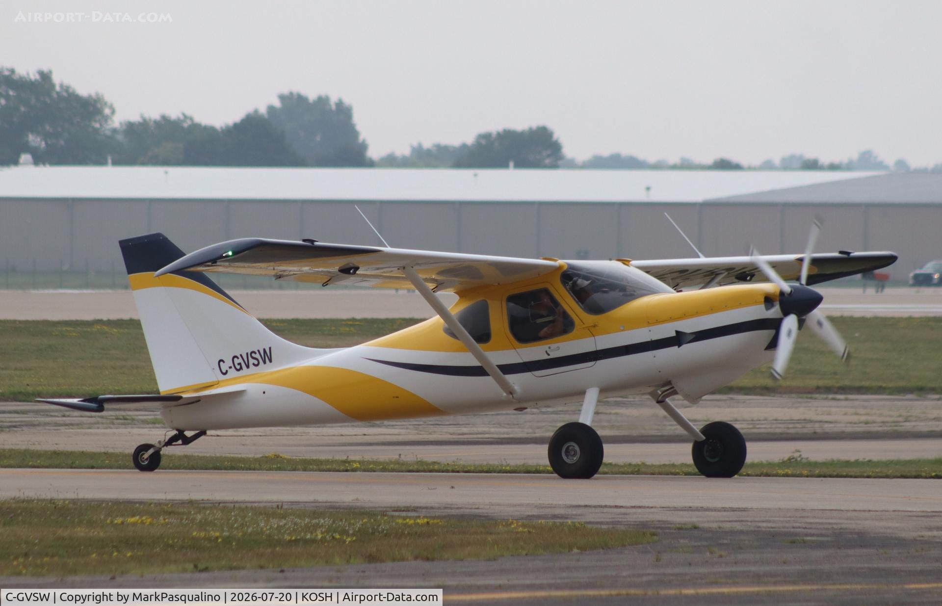 Aircraft C-GVSW, 2024 Glasair GS-2 Sportsman 2+2, c/n 7221, Glasair GS-2 Sportsman 2+2, at KOSH, photo by MarkPasqualino