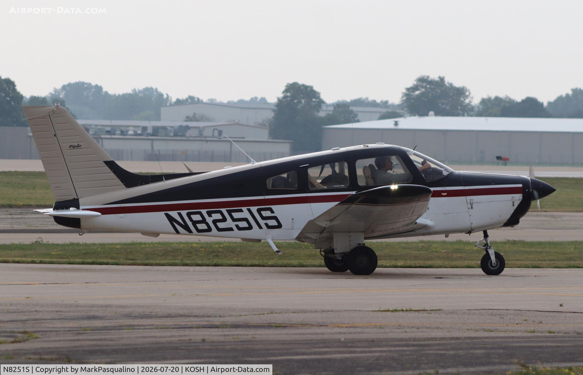 Aircraft N8251S, 1983 Piper PA-28-161, c/n 28-8316081, Piper PA-28-161, at KOSH, photo by MarkPasqualino