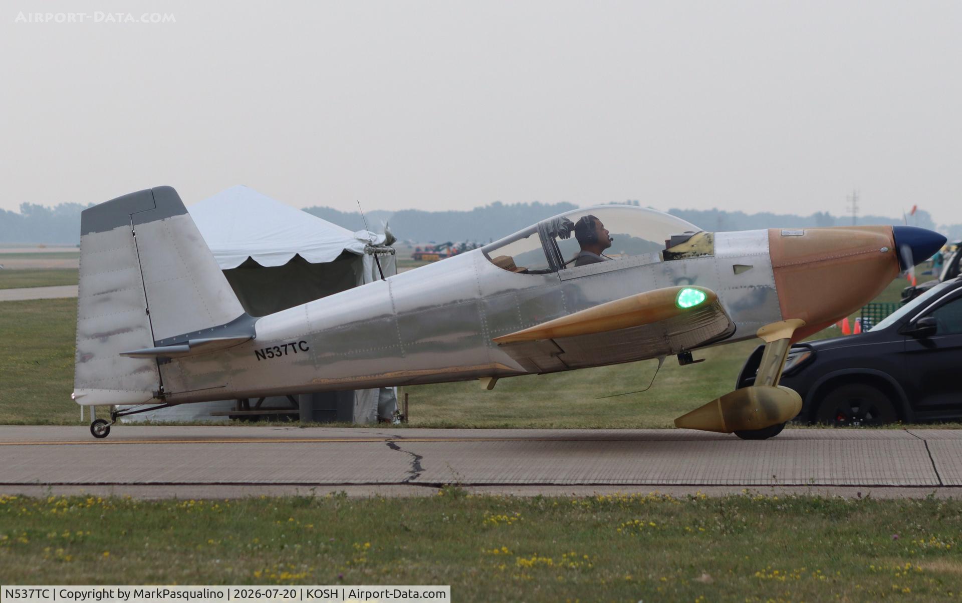 Aircraft N537TC, 2023 Vans RV-7, c/n 72740, Vans RV-7, at KOSH, photo by MarkPasqualino