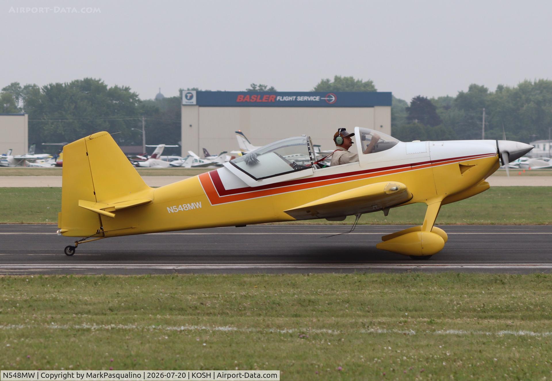 Aircraft N548MW, 2002 Vans RV-6, c/n 22475, Vans RV-6, at KOSH, photo by MarkPasqualino