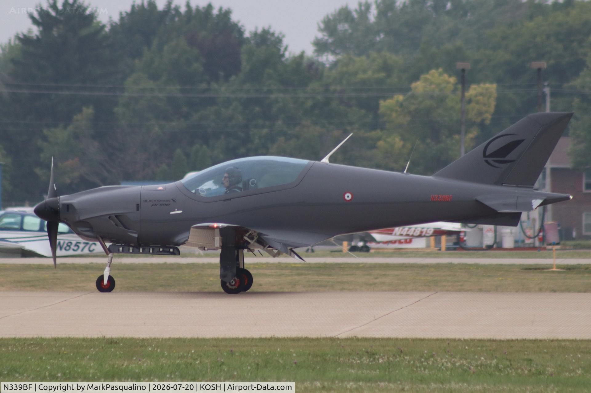 Aircraft N339BF, Blackshape S P A BS100-600-916, c/n BPU074, Blackshape BS100-600-916, at KOSH, photo by MarkPasqualino