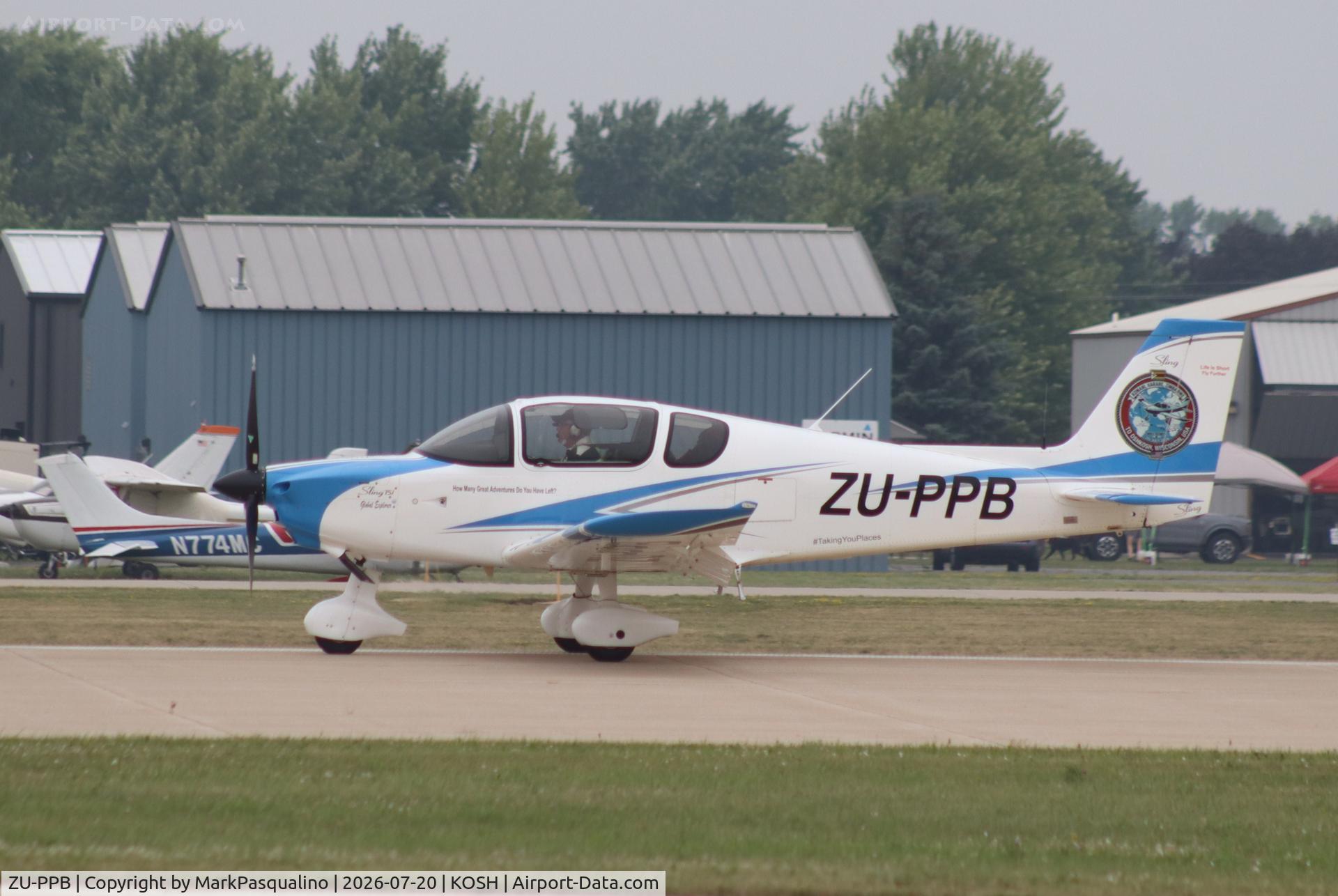 Aircraft ZU-PPB, Sling Aircraft Sling TSi, c/n 458S, Sling TSi, at KOSH, photo by MarkPasqualino