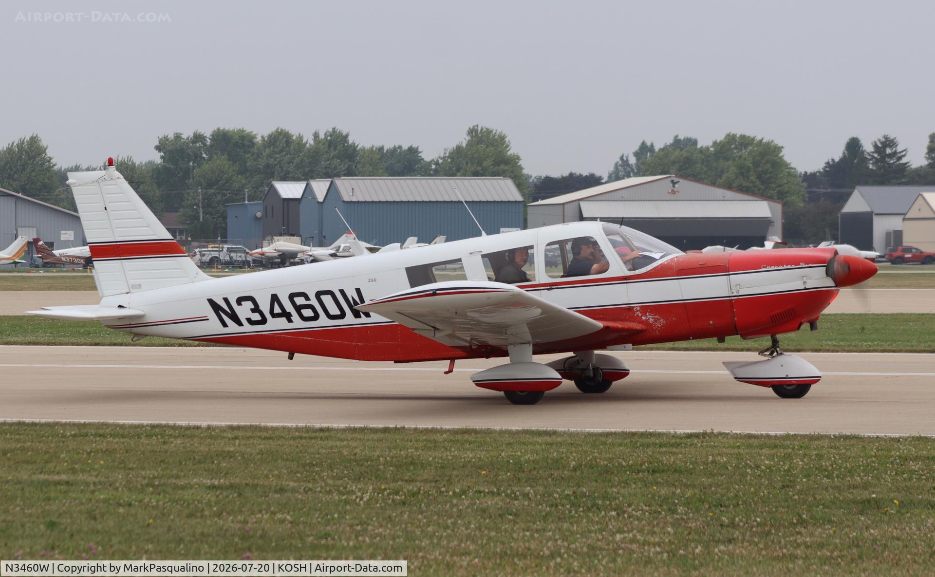 Aircraft N3460W, 1966 Piper PA-32-260 Cherokee Six, c/n 32-331, Piper PA-32-260, at KOSH, photo by MarkPasqualino