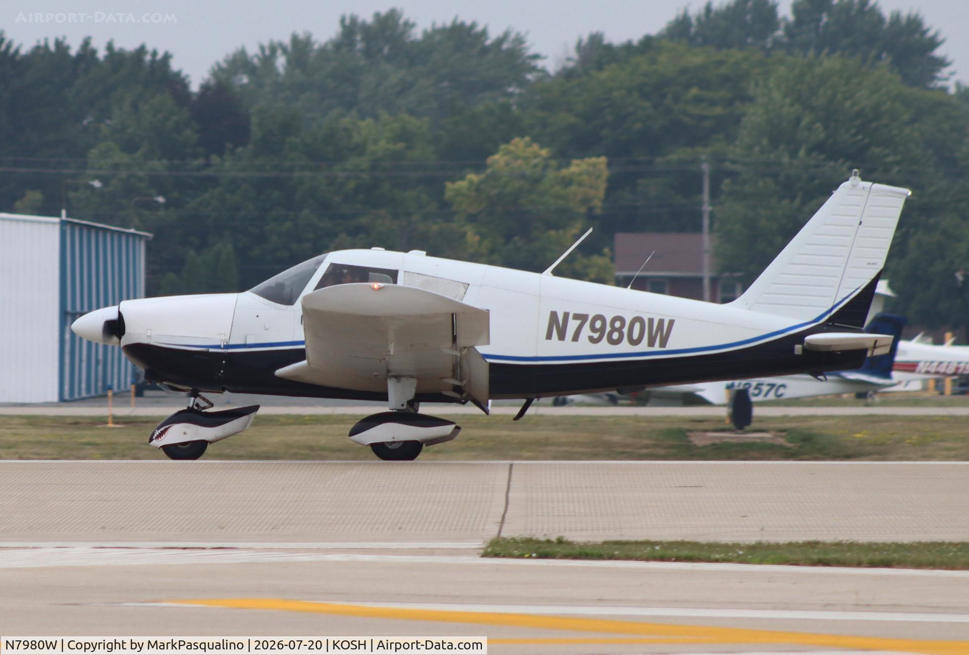 Aircraft N7980W, 1964 Piper PA-28-180, c/n 28-2034, Piper PA-28-180, at KOSH, photo by MarkPasqualino