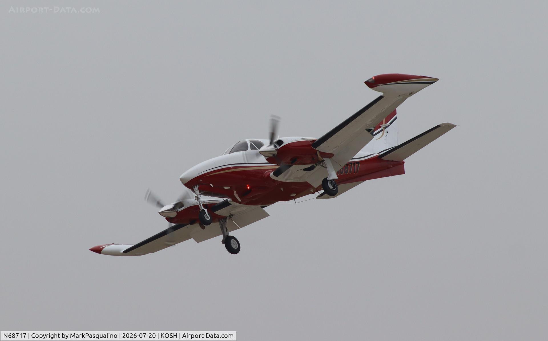 Aircraft N68717, 1982 Cessna 340A, c/n 340A1526, Cessna 340A, at KOSH, photo by MarkPasqualino