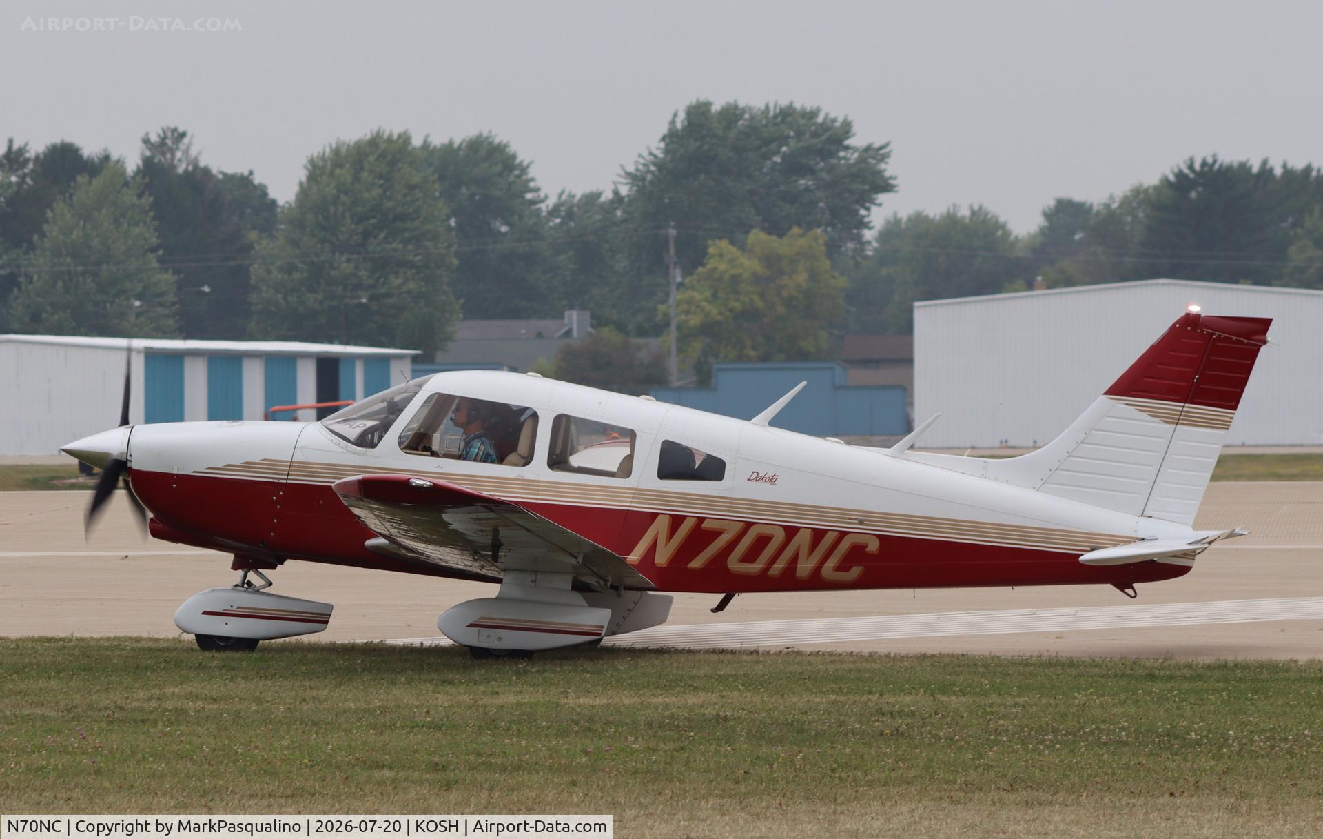 Aircraft N70NC, 1978 Piper PA-28-236 Dakota, c/n 28-7911077, Piper PA-28-236, at KOSH, photo by MarkPasqualino