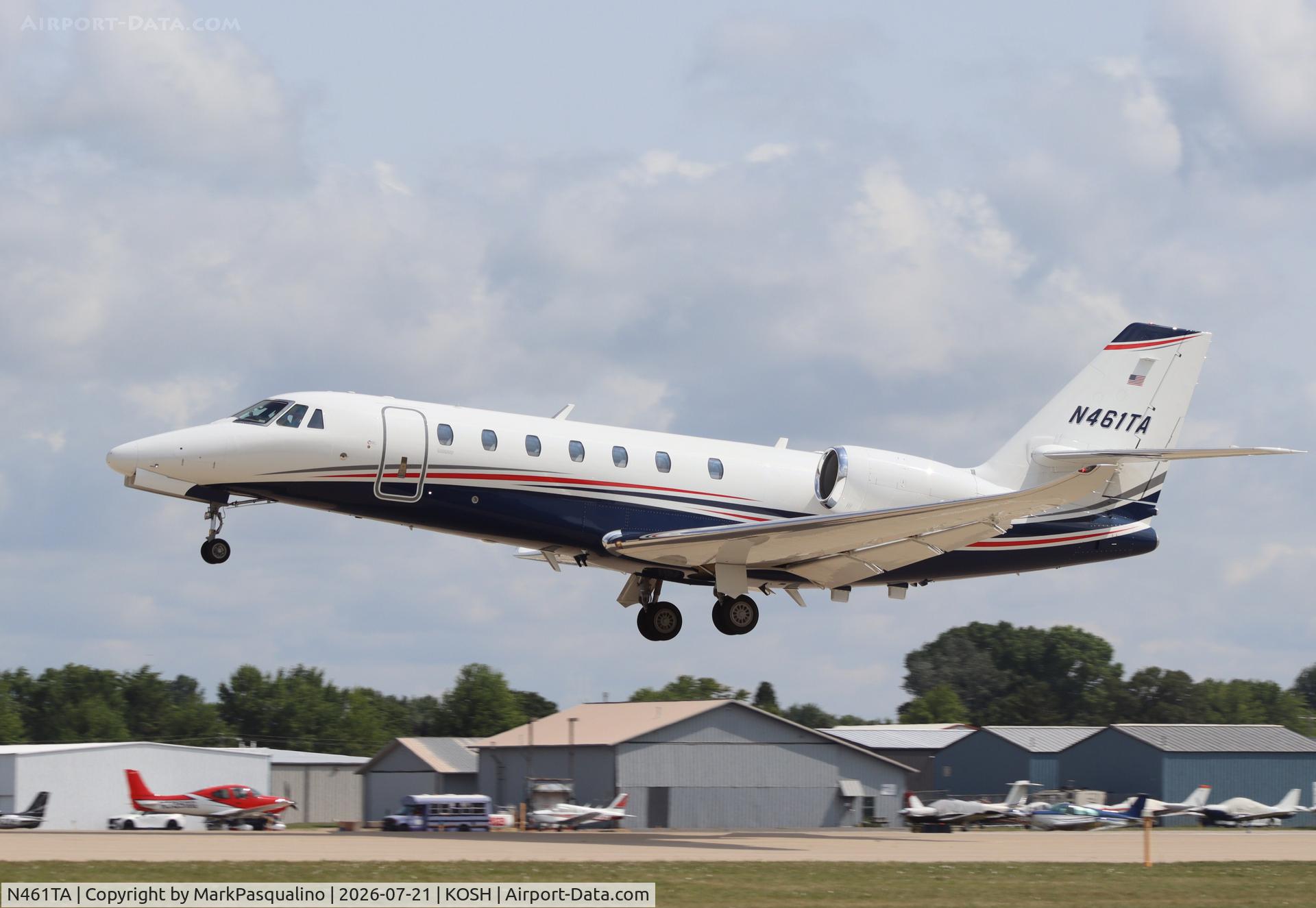 Aircraft N461TA, 2014 Cessna 680, c/n 680-0519, Cessna 680, at KOSH, photo by MarkPasqualino