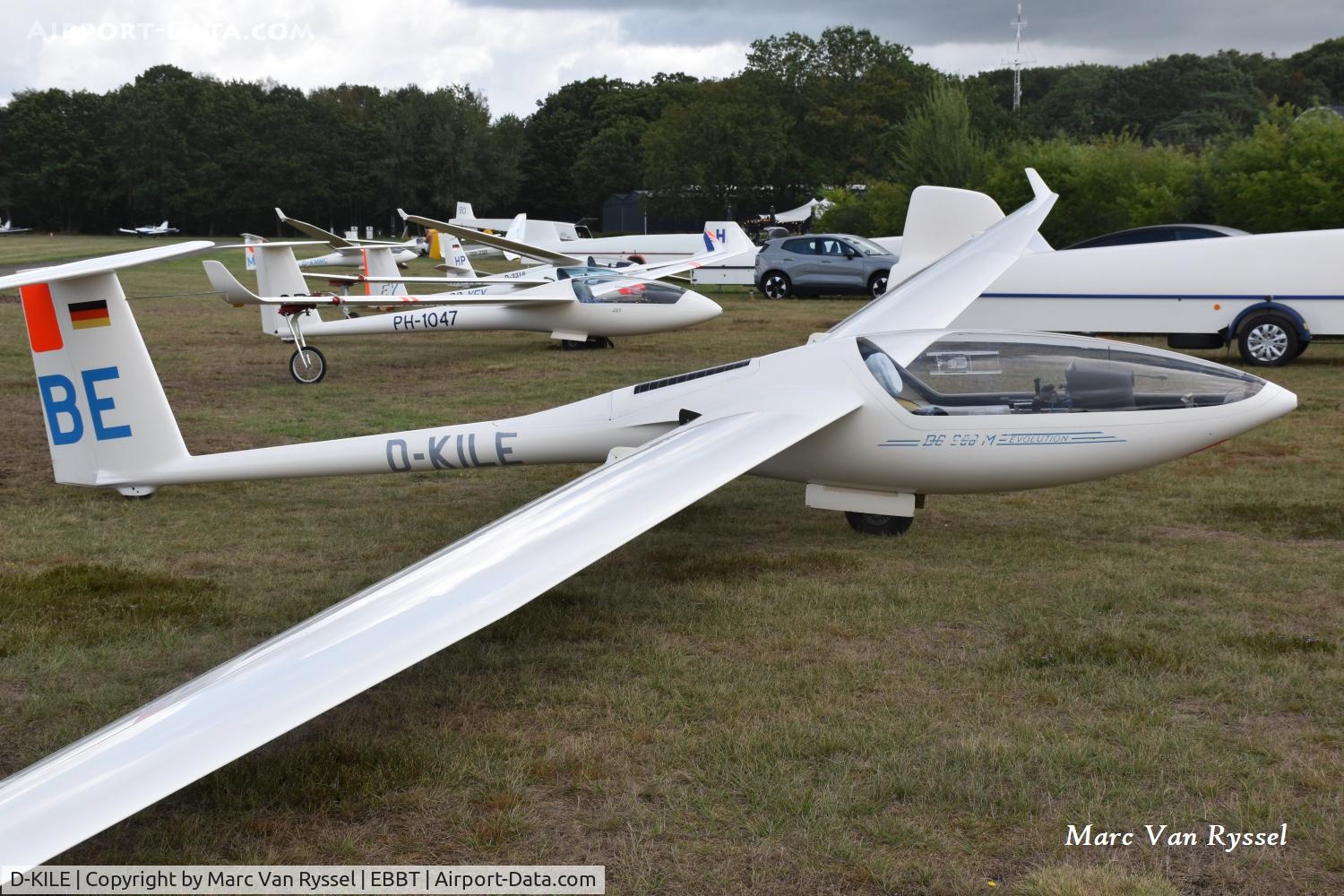 Aircraft D-KILE, Glaser-dirks DG-600 18M, c/n 6-90M36, At Brasschaat on 5-9-2026., at EBBT, photo by Marc Van Ryssel