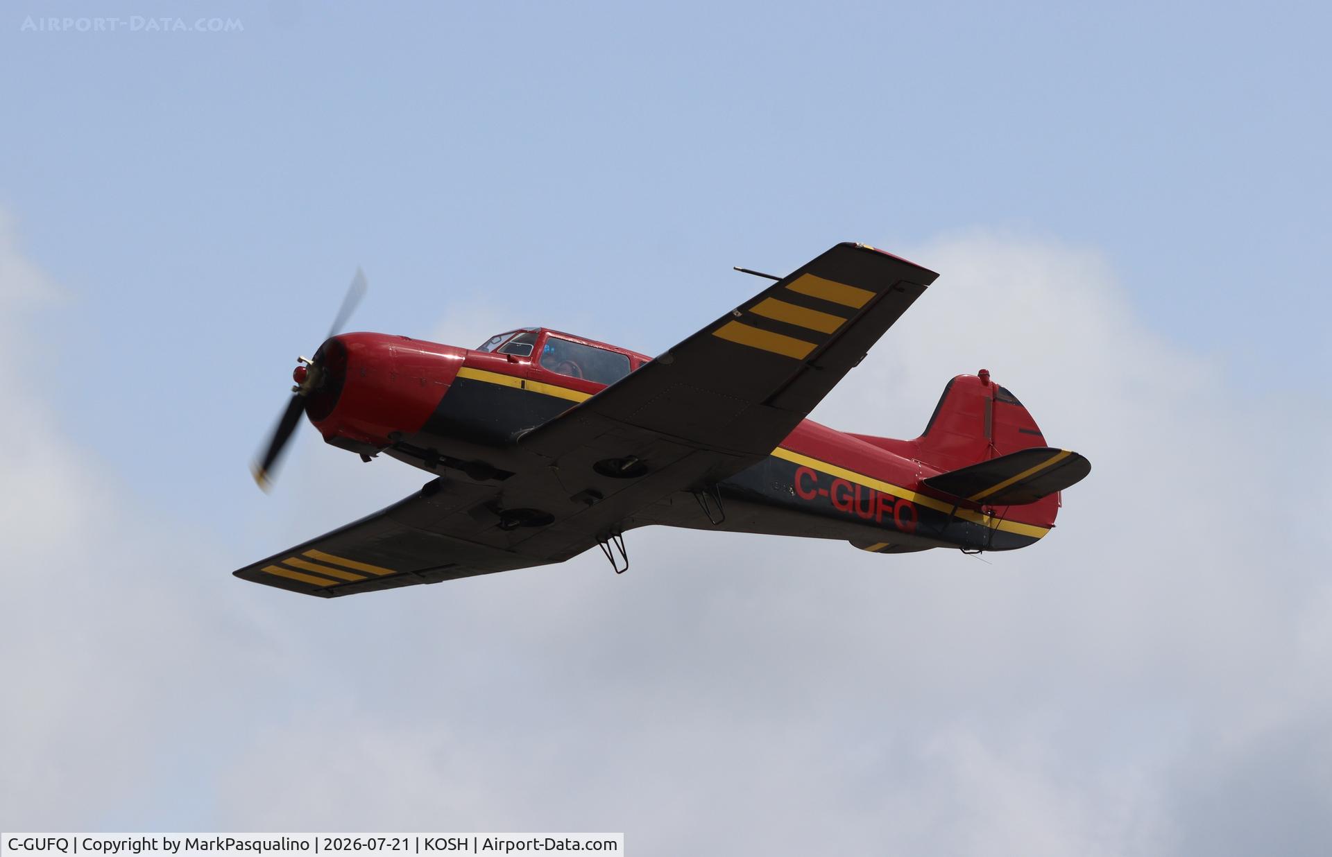 Aircraft C-GUFQ, 1993 Yakovlev Yak-18T, c/n 0833, Yakovlev Yak-18T, at KOSH, photo by MarkPasqualino