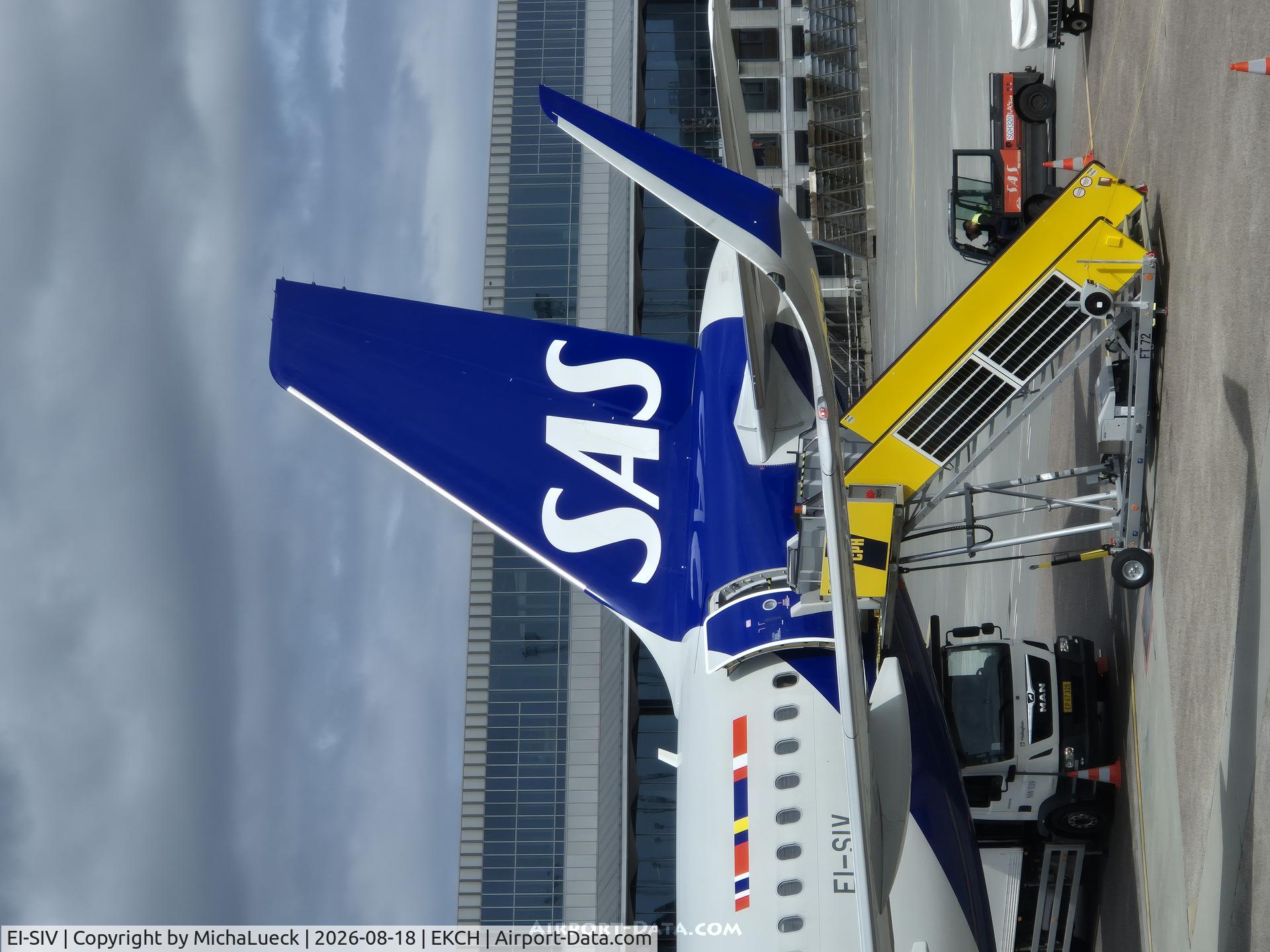Aircraft EI-SIV, 2023 Airbus A320-251N, c/n 11206, At Kastrup, at EKCH, photo by MichaLueck