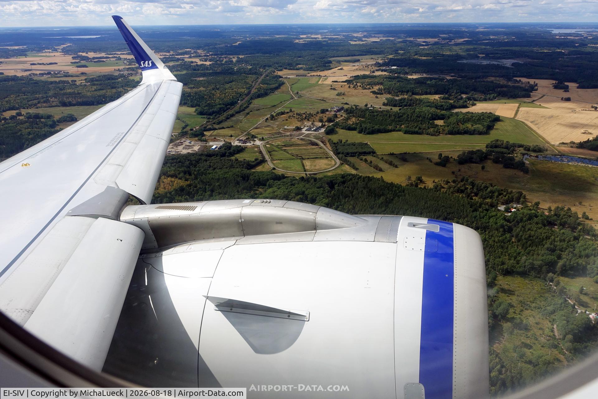 Aircraft EI-SIV, 2023 Airbus A320-251N, c/n 11206, ARN-CPH, photo by MichaLueck
