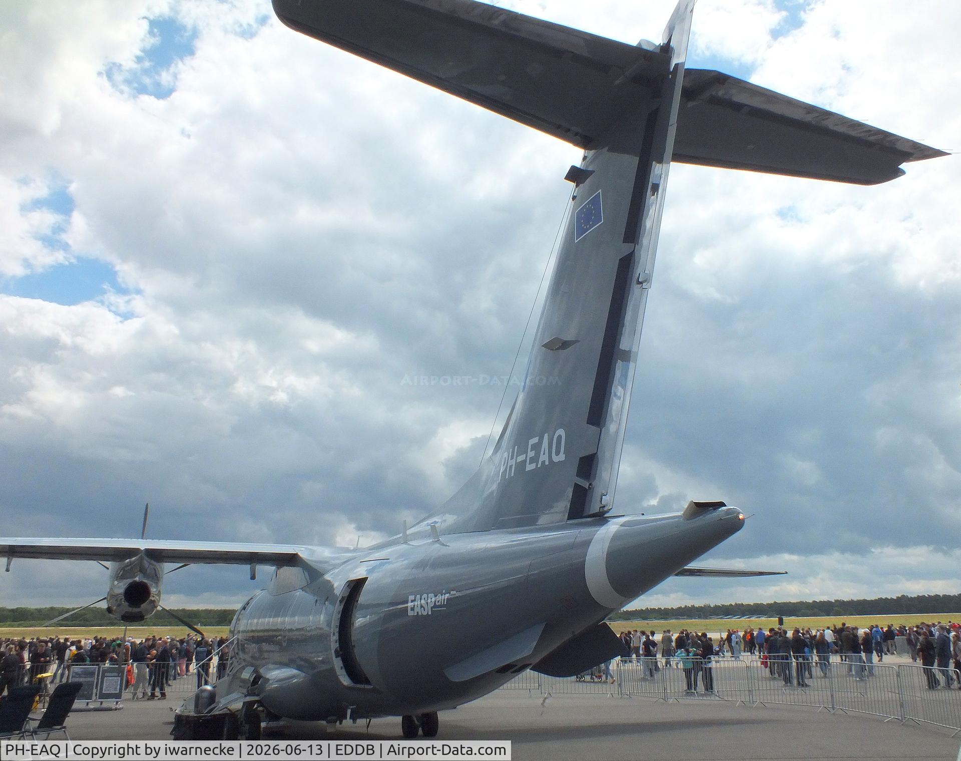 Aircraft PH-EAQ, Dornier Do328-120, c/n 3051, Dornier Do328-120 of FRONTEX (European Border and Coast Guard Agency) at ILA 2026, Berlin, at EDDB, photo by iwarnecke