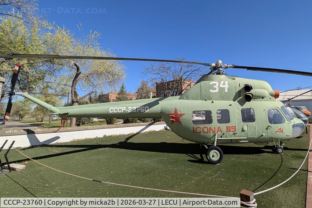 Aircraft CCCP-23760, 1954 PZL-Swidnik Mi-2, c/n Not found CCCP-23760, Preserved. S/N 544140055, at LECU, photo by micka2b
