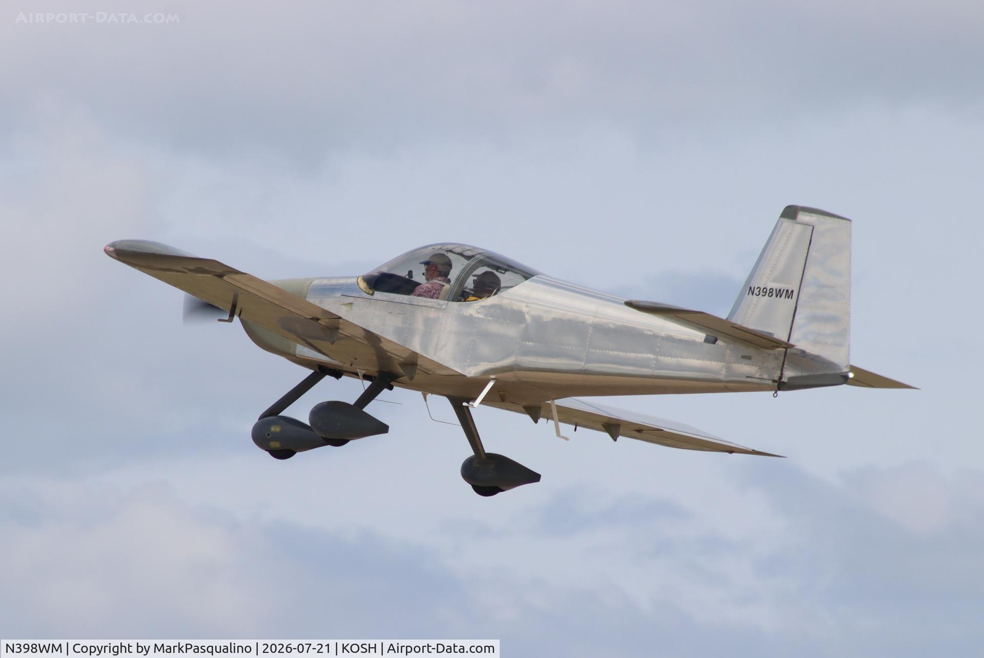 Aircraft N398WM, 2023 Van's RV-14A, c/n 140607, Vans RV-14A, at KOSH, photo by MarkPasqualino
