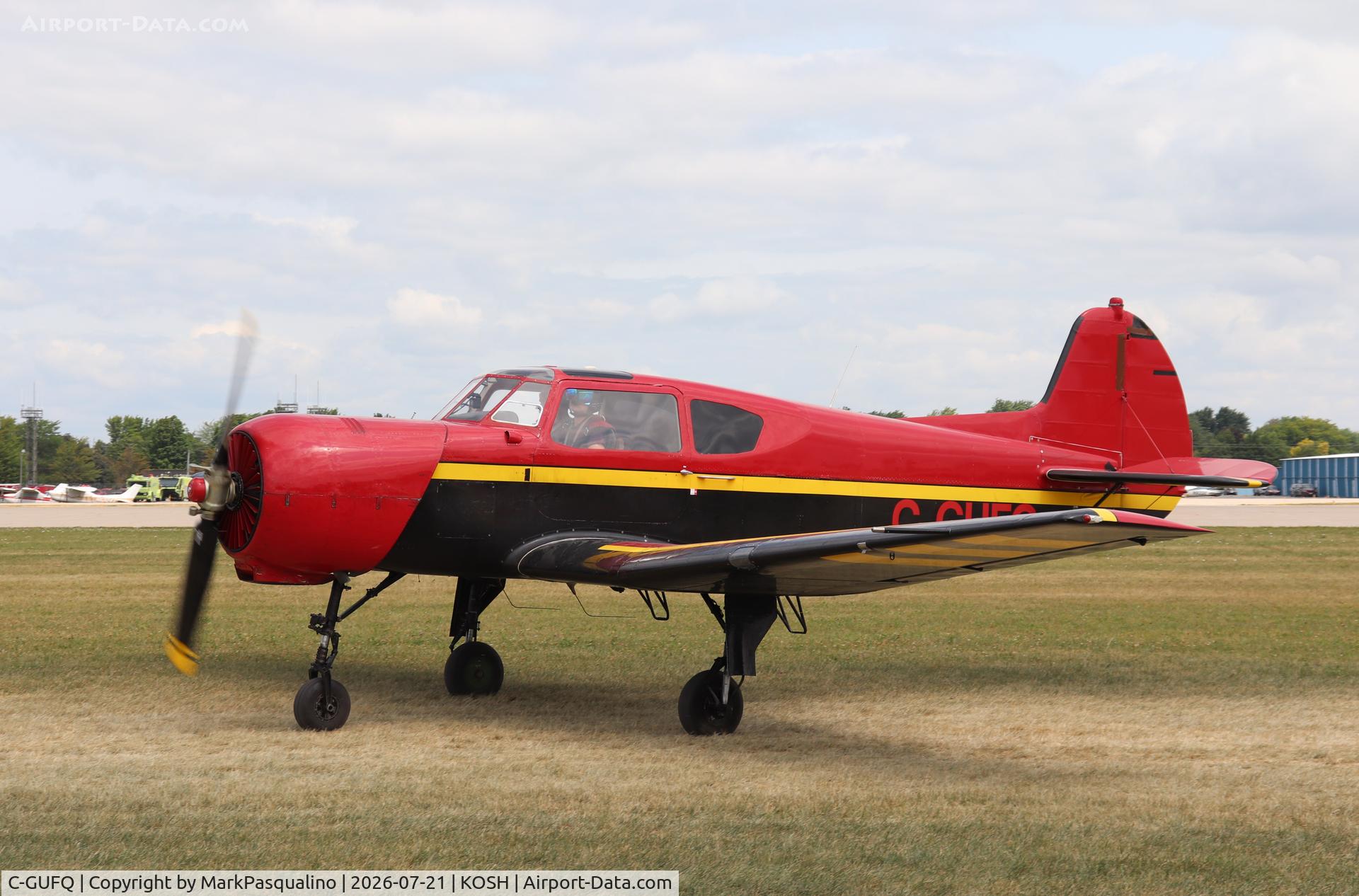 Aircraft C-GUFQ, 1993 Yakovlev Yak-18T, c/n 0833, Yakovlev Yak-18T, at KOSH, photo by MarkPasqualino
