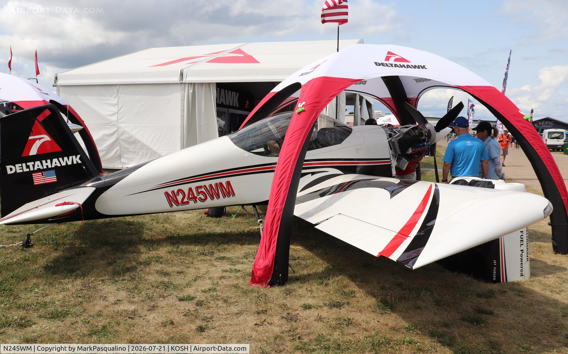 Aircraft N245WM, 2025 Vans RV-14, c/n 140823, Vans RV-14, at KOSH, photo by MarkPasqualino