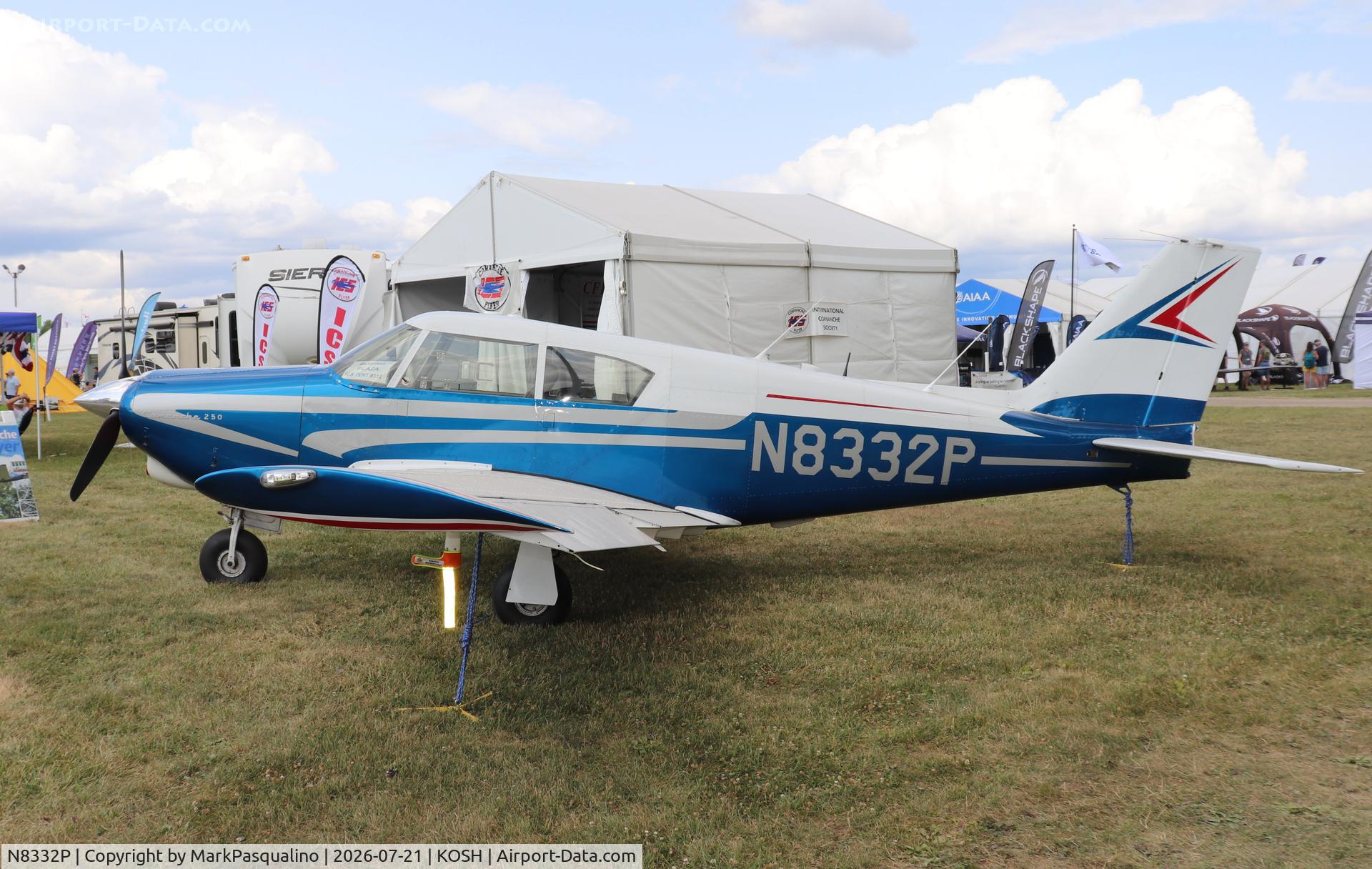 Aircraft N8332P, 1963 Piper PA-24-250 Comanche, c/n 24-3585, Piper PA-24-250, at KOSH, photo by MarkPasqualino