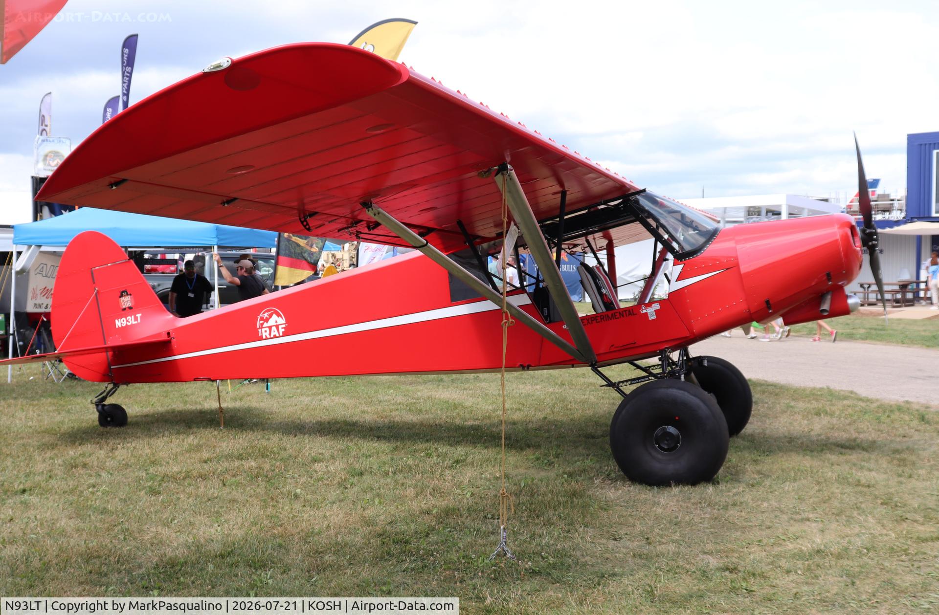 Aircraft N93LT, 2025 Javron PA-18 Replica, c/n JA2101152, PA-18 Replica, at KOSH, photo by MarkPasqualino