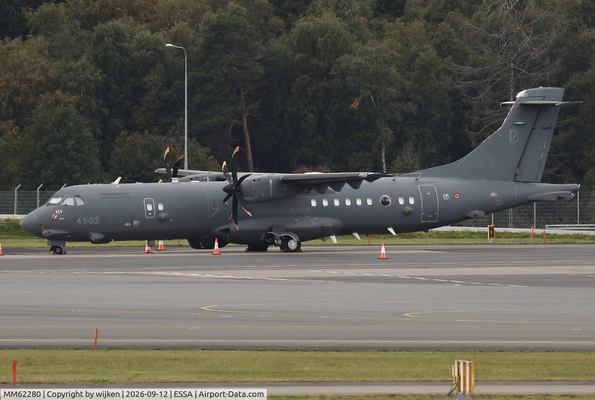 Aircraft MM62280, 2012 ATR P-72A, c/n 970, Ramp M, at ESSA, photo by wijken