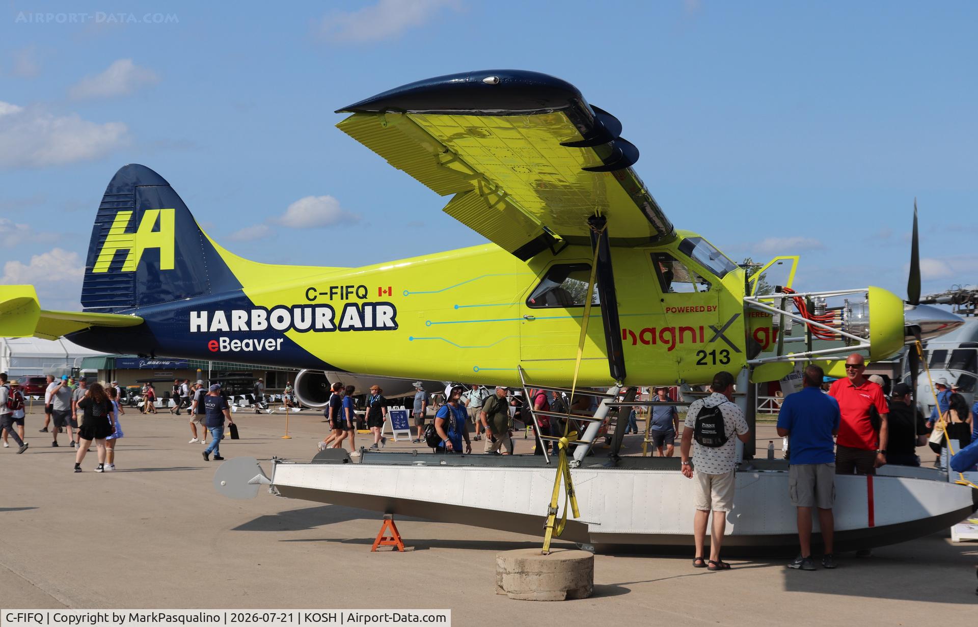 Aircraft C-FIFQ, 1955 De Havilland Canada DHC-2 Beaver Mk.1, c/n 825, DHC-2 Beaver Mk.1, at KOSH, photo by MarkPasqualino