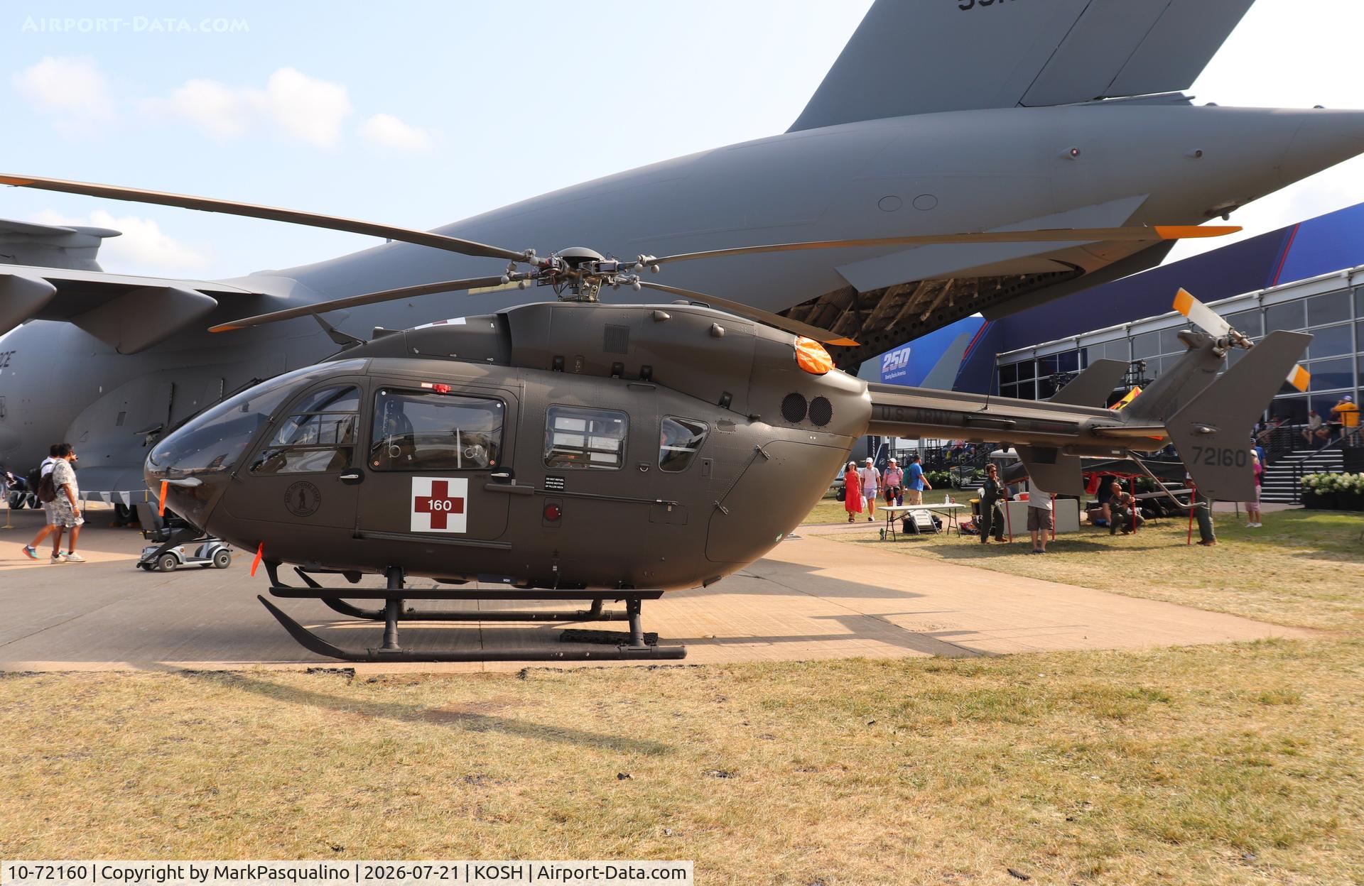 Aircraft 10-72160, 2010 Eurocopter UH-72A Lakota, c/n LUH160, Eurocopter UH-72A Lakota, at KOSH, photo by MarkPasqualino