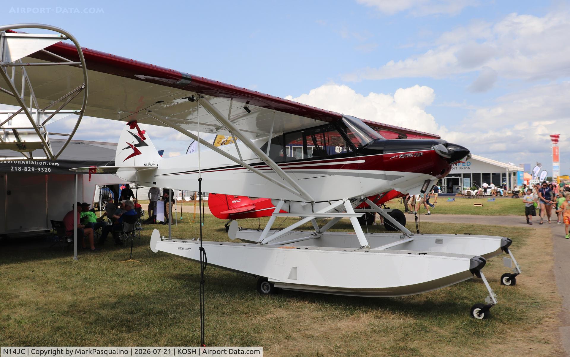 Aircraft N14JC, Javron PA-18 Replica, c/n JA1401077, PA-18 Replica, at KOSH, photo by MarkPasqualino