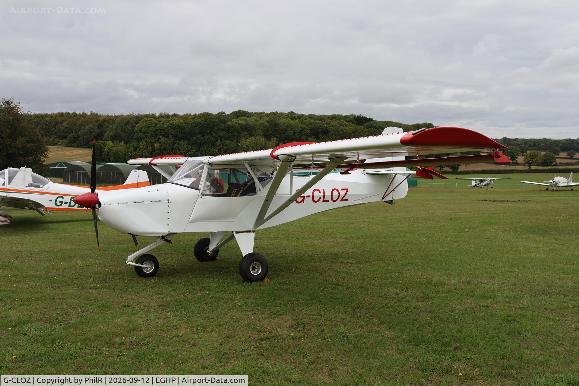 Aircraft G-CLOZ, 2020 Sprite KFA Explorer, c/n LAA 417-15662, G-CLOZ 2020 KFA Explorer Eurofox Fly In Popham 12.09.26 (2).jpg, at EGHP, photo by PhilR