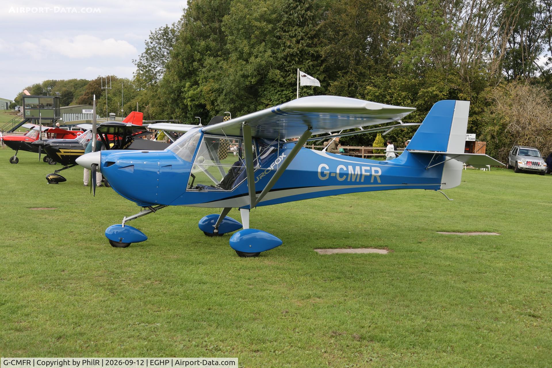Aircraft G-CMFR, 2022 Ascent Industries EuroFOX 3K, c/n 63721, G-CMFR 2022 Ascent Industries Ltd Eurofox 3K Eurofox Fly In Popham 12.09.26.jpg, at EGHP, photo by PhilR