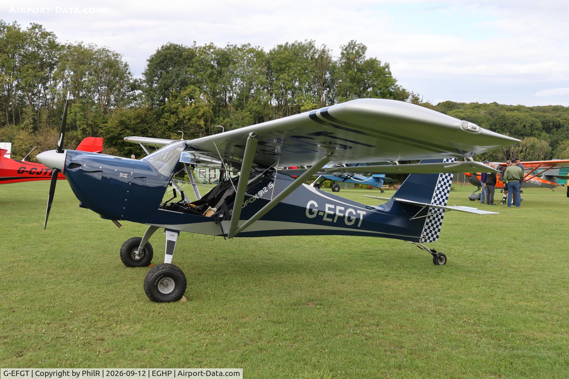 Aircraft G-EFGT, 2022 Ascent Industries EuroFOX 2K, c/n 64422, G-EFGT 2022 Ascent Industries Ltd Eurofox 2K Eurofox Fly In Popham 12.09.26, at EGHP, photo by PhilR