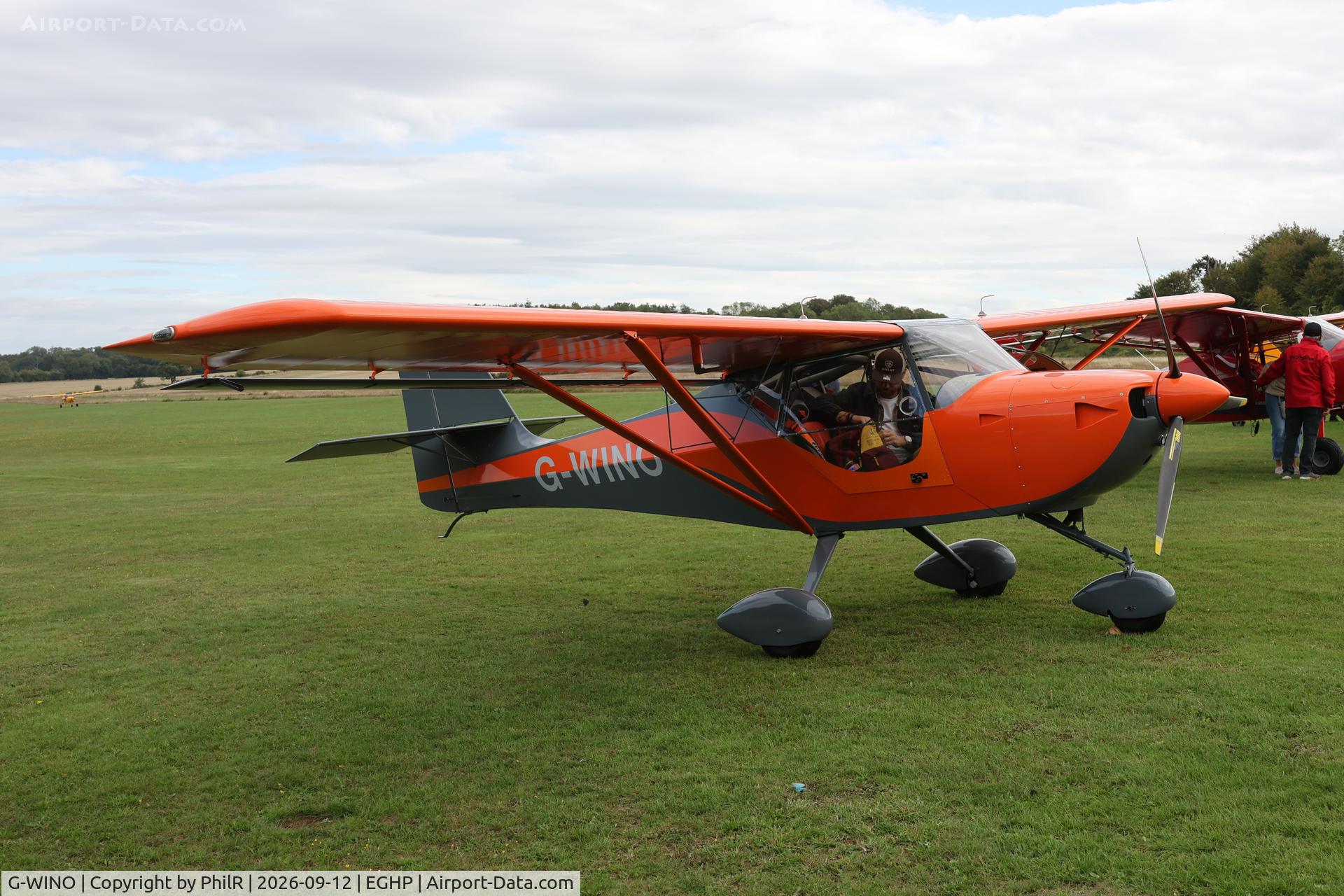 Aircraft G-WINO, 2015 Aeropro Eurofox, c/n BMAA/HB/669, G-WINO 2015 Eurofox 912S(1) Eurofox Fly In Popham 12.09.26.jpg, at EGHP, photo by PhilR