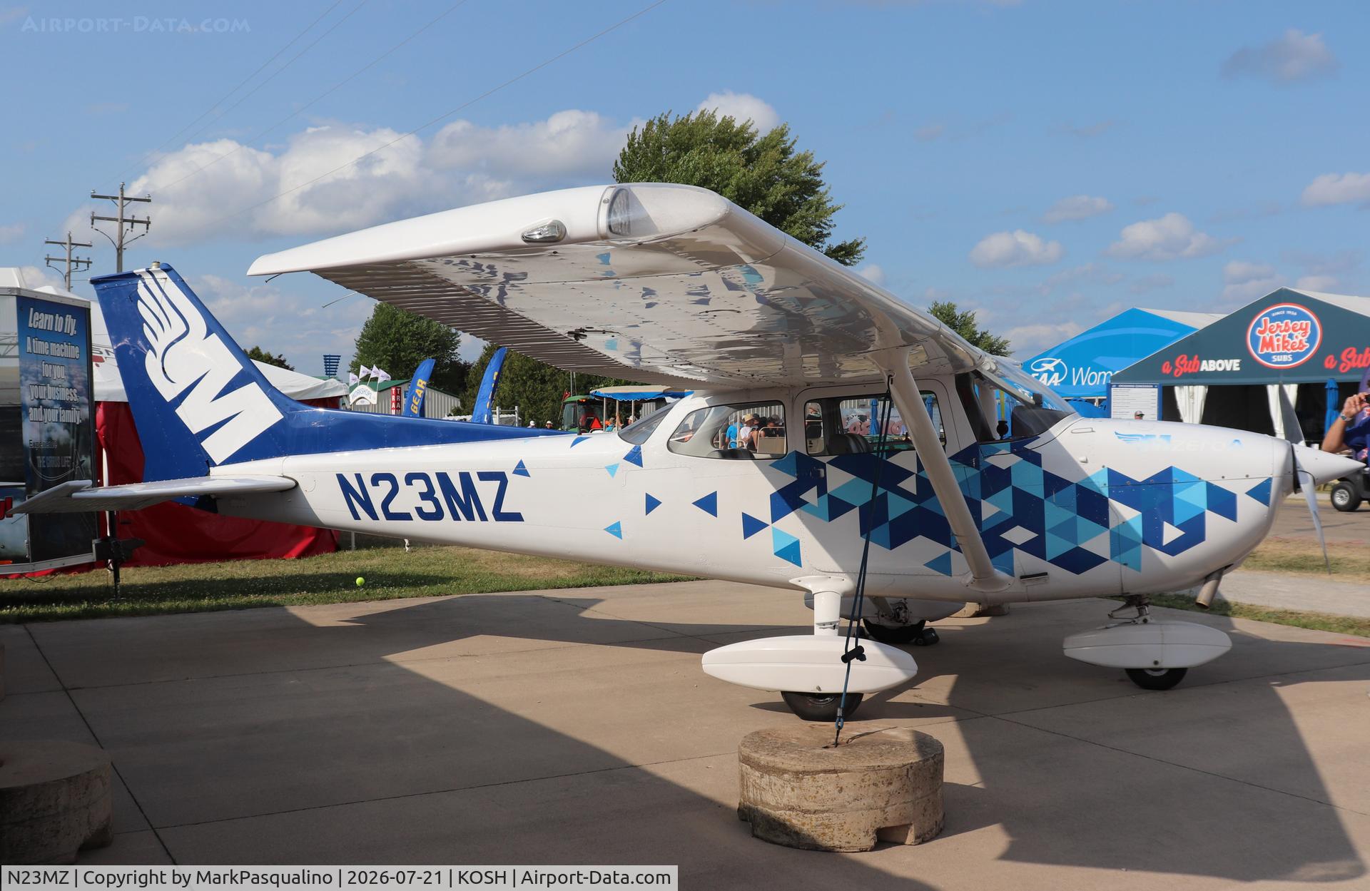 Aircraft N23MZ, 1972 Cessna 172L, c/n 172-60459, Cessna 172L, at KOSH, photo by MarkPasqualino