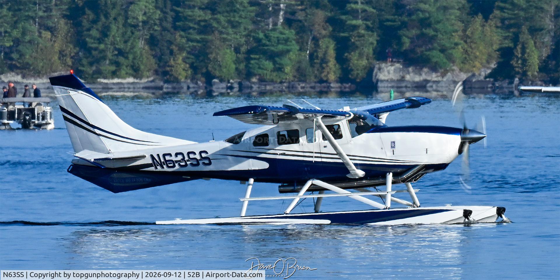 Aircraft N63SS, 2001 Cessna T206H Turbo Stationair, c/n T20608282, Greenville Fly in 2026, at 52B, photo by topgunphotography