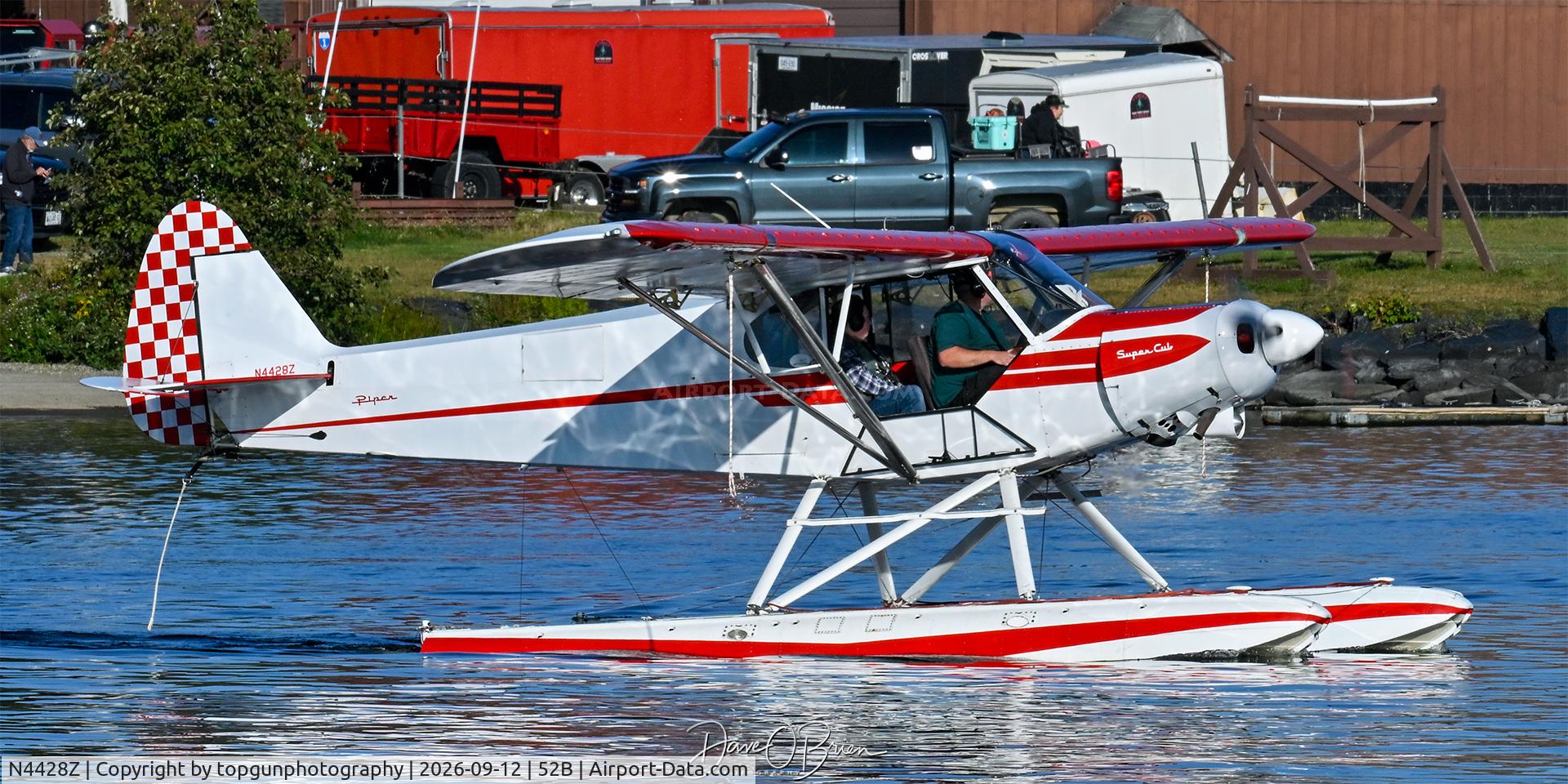 Aircraft N4428Z, 1968 Piper PA-18-150 Super Cub, c/n 18-8766, Greenville Fly in 26, at 52B, photo by topgunphotography