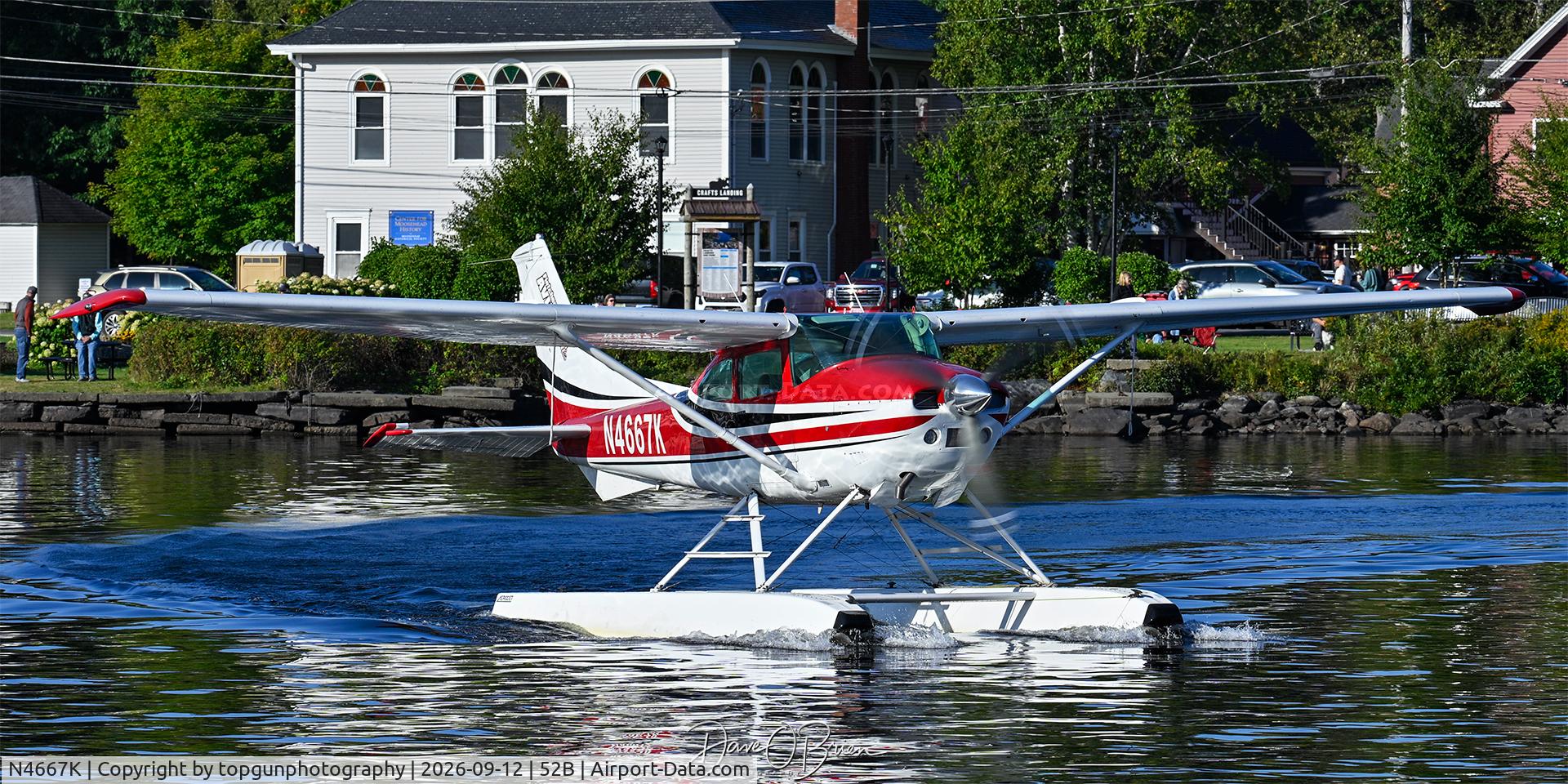 Aircraft N4667K, 1975 Cessna 182P Skylane, c/n 18263668, Greenville Fly in Parade 26, at 52B, photo by topgunphotography